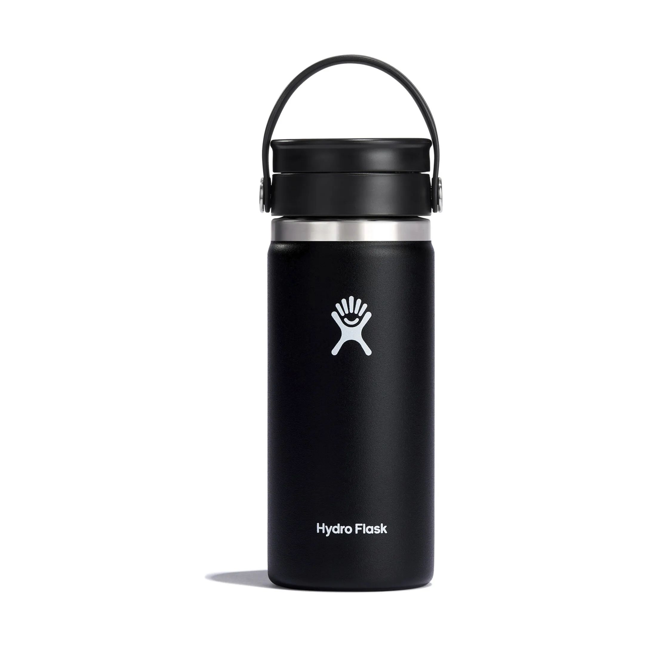 Hydro Flask To go kopper Wide Flex Sip Lid Termoflaske i Sort/stål/hvid/rød, 1