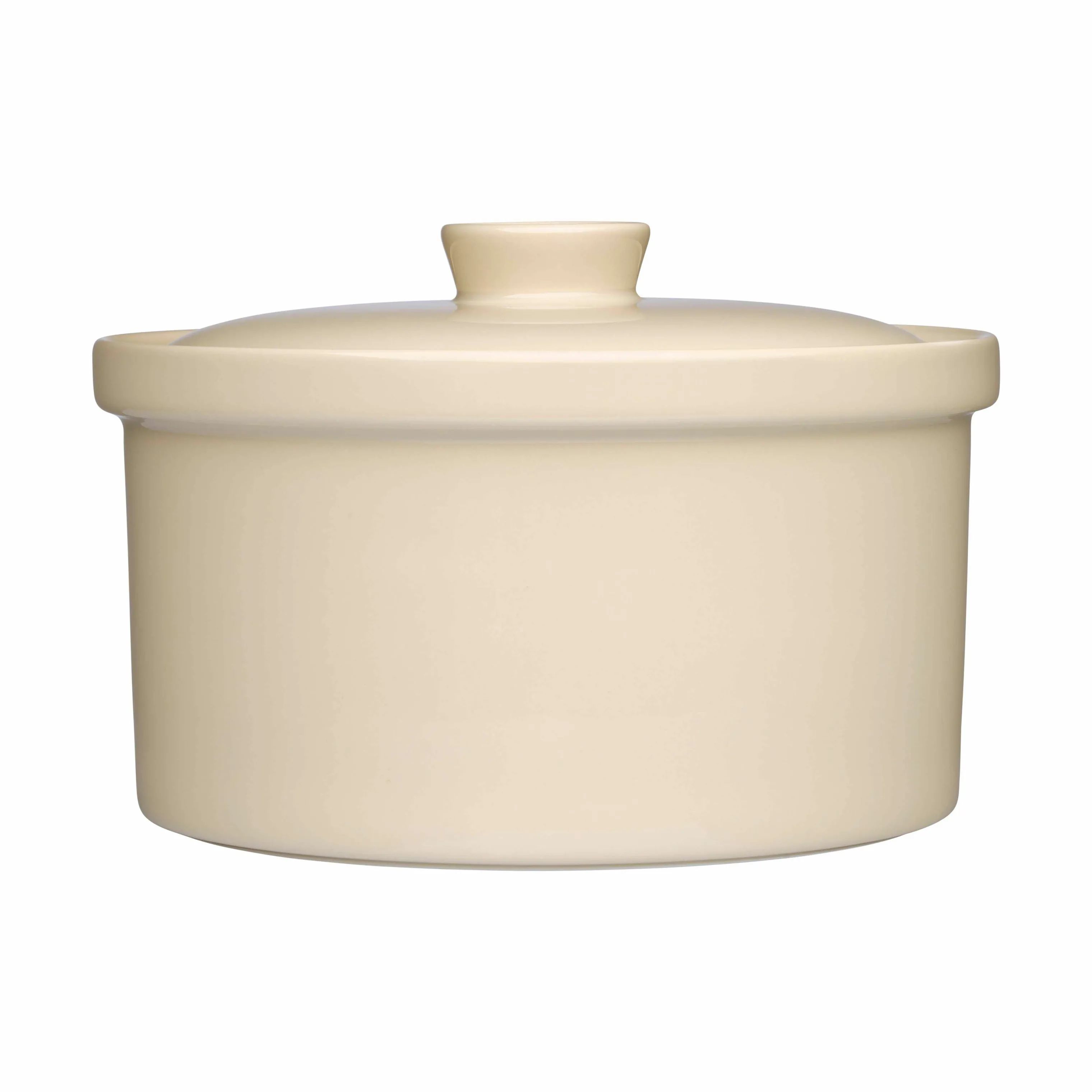 Iittala Stegesøer Teema Ovnfast Gryde m. låg i Linen, 1
