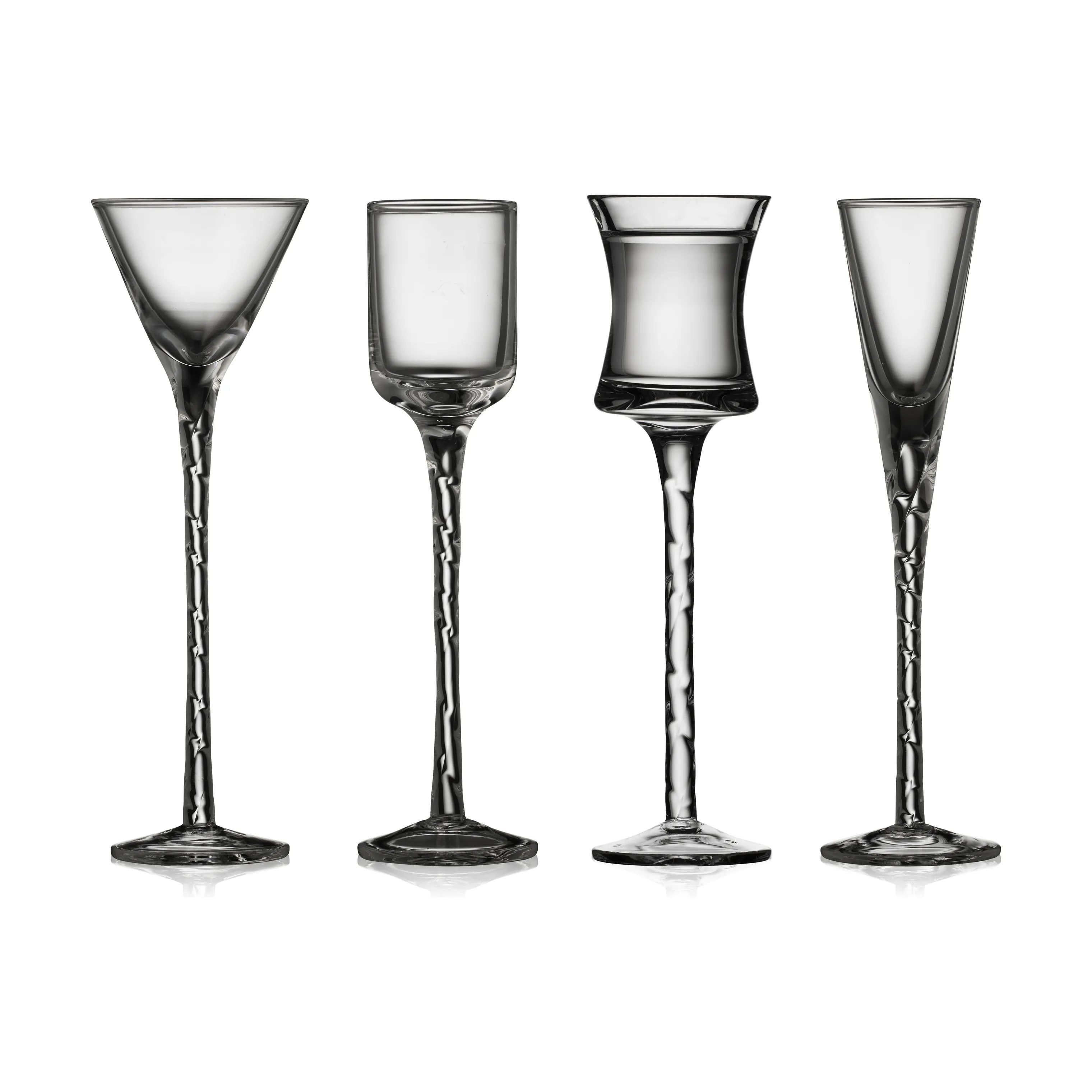 Lyngby Glas Snapseglas Nora Nora Snapseglas - 4 stk. i Klar, 1