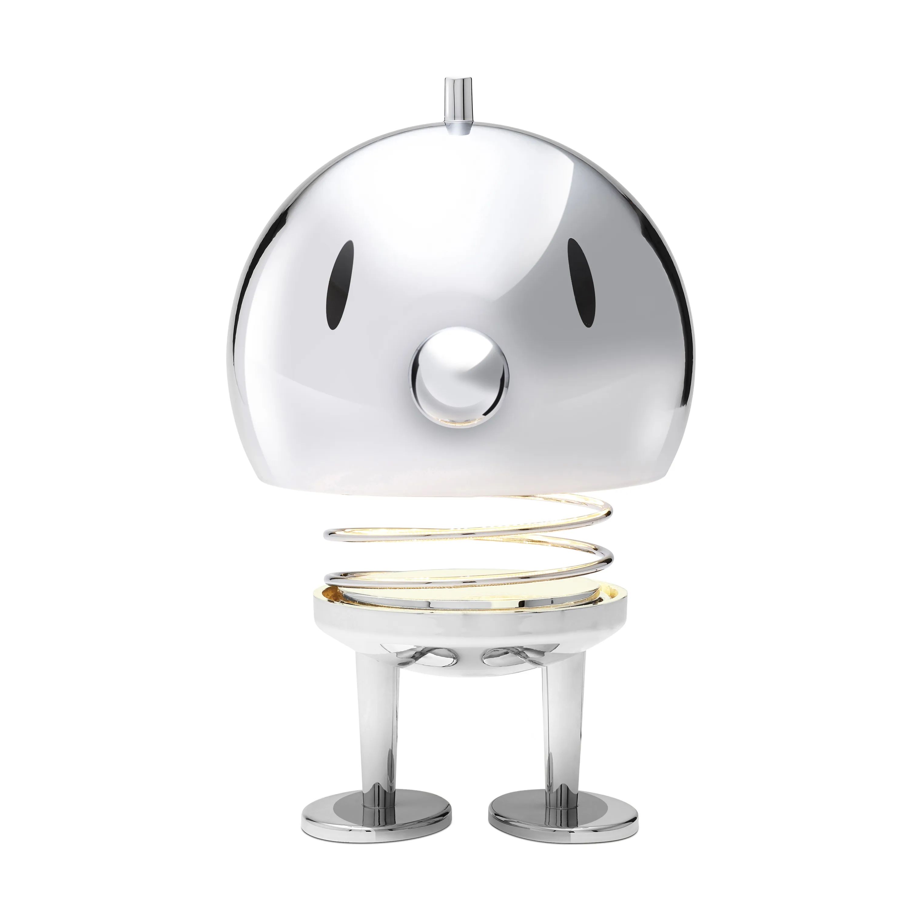 Hoptimist Bordlamper Bumble - LED Lampe i Chrome, 23 cm, 1