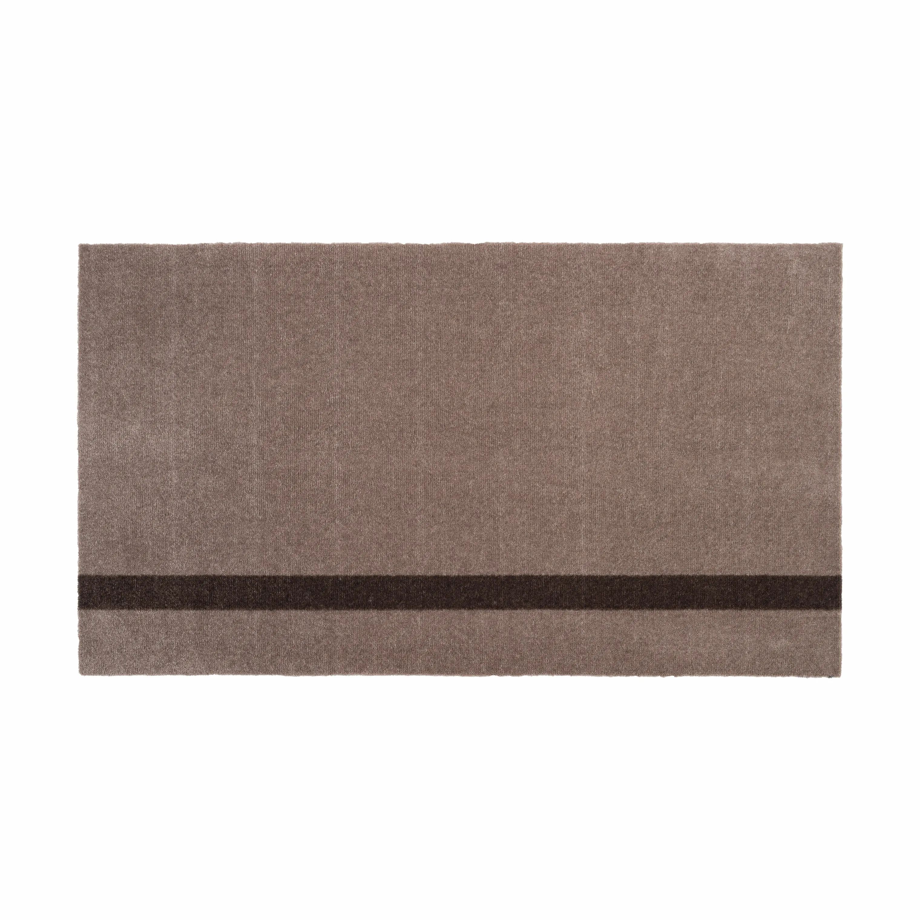 Tica Copenhagen Gulvtæpper Stripes Vertikal Gulvtæppe i Sand/brun, B67 x L120 cm, 1