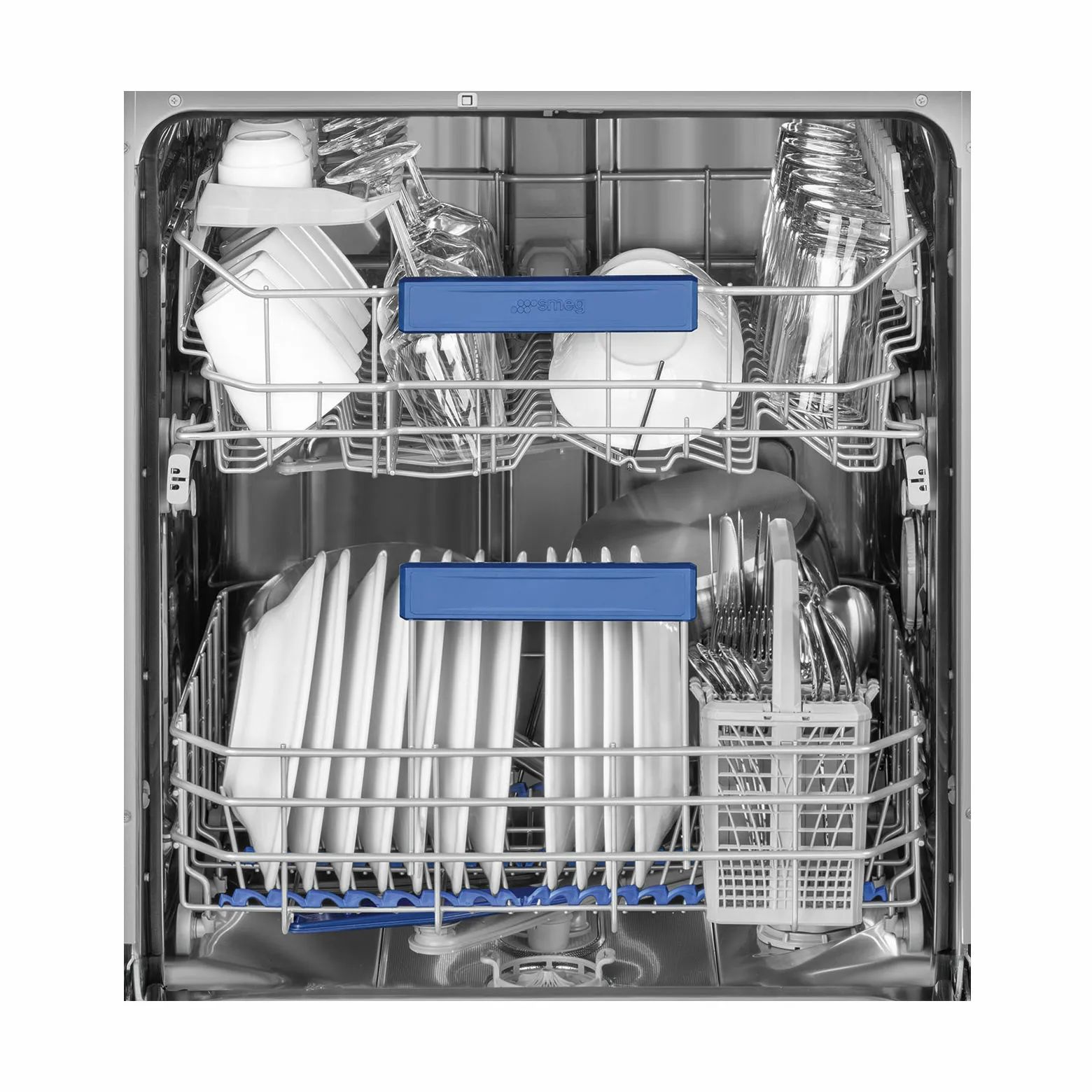 Smeg Opvaskemaskiner Opvaskemaskine i Sort, 4