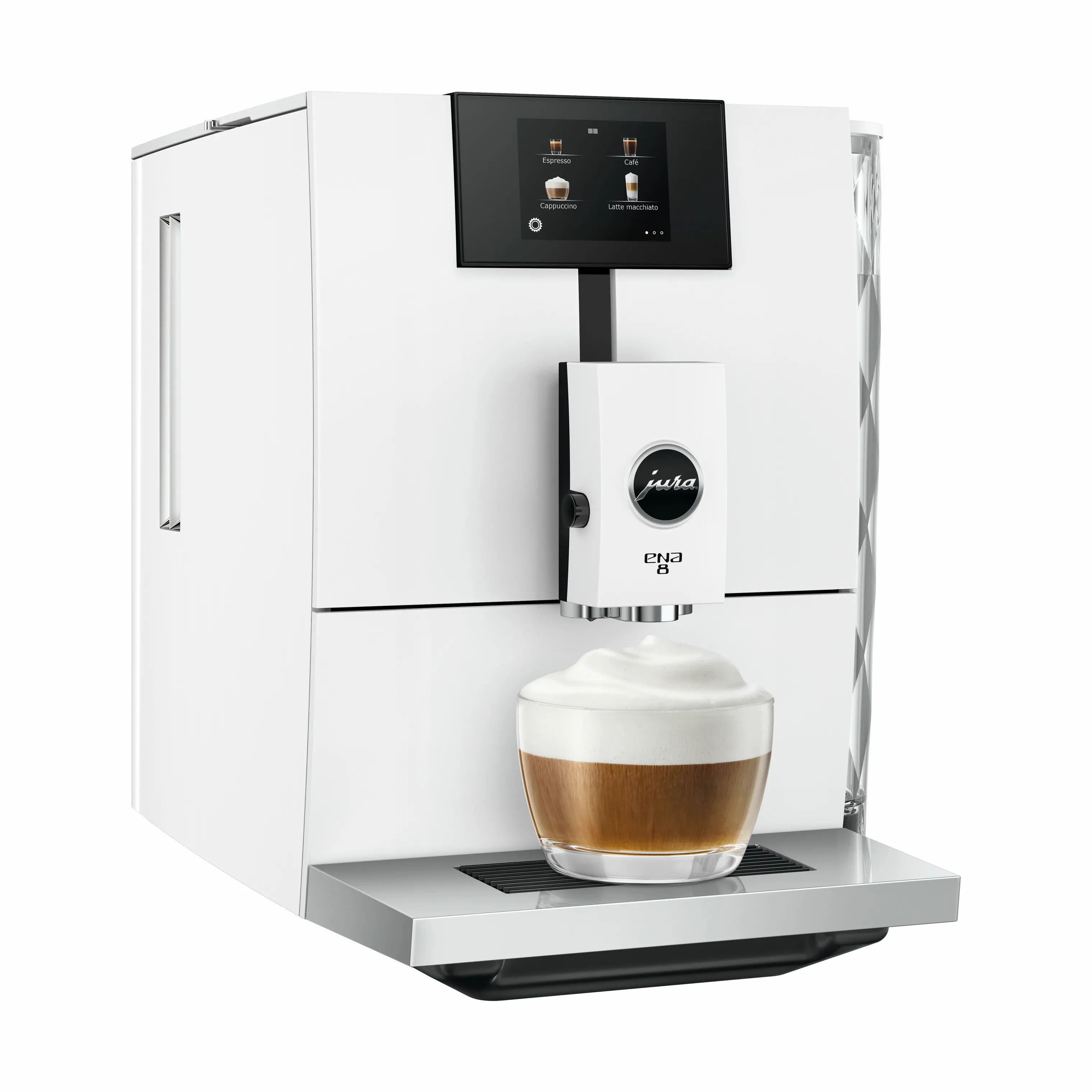 JURA Espressomaskiner ENA 8 (EC) Kaffemaskine i Nordic White, 3