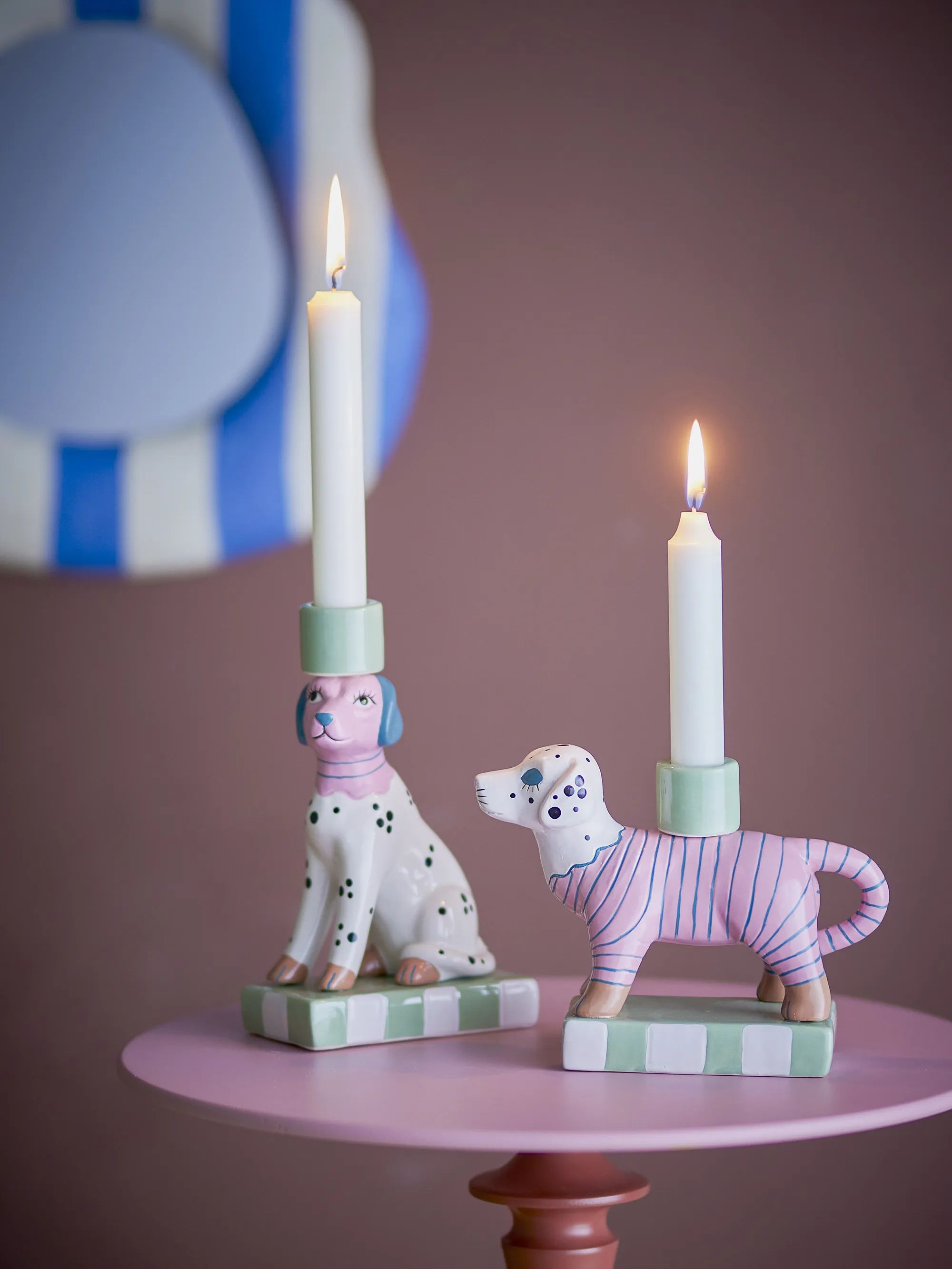 Bloomingville Kronelysestage Lysestage - Doglie i Rose, 2