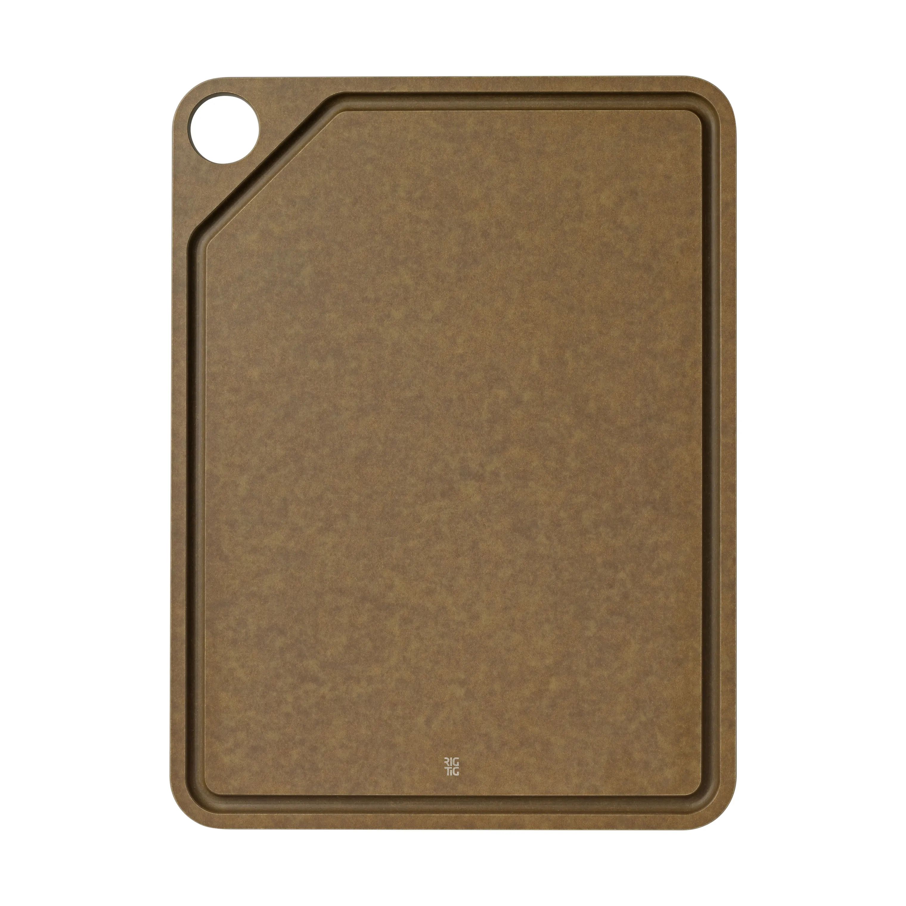 Rig-Tig Skærebrætter Chop-It Cut-it Skærebræt i brun, B29,8 x L39,8 cm, 1
