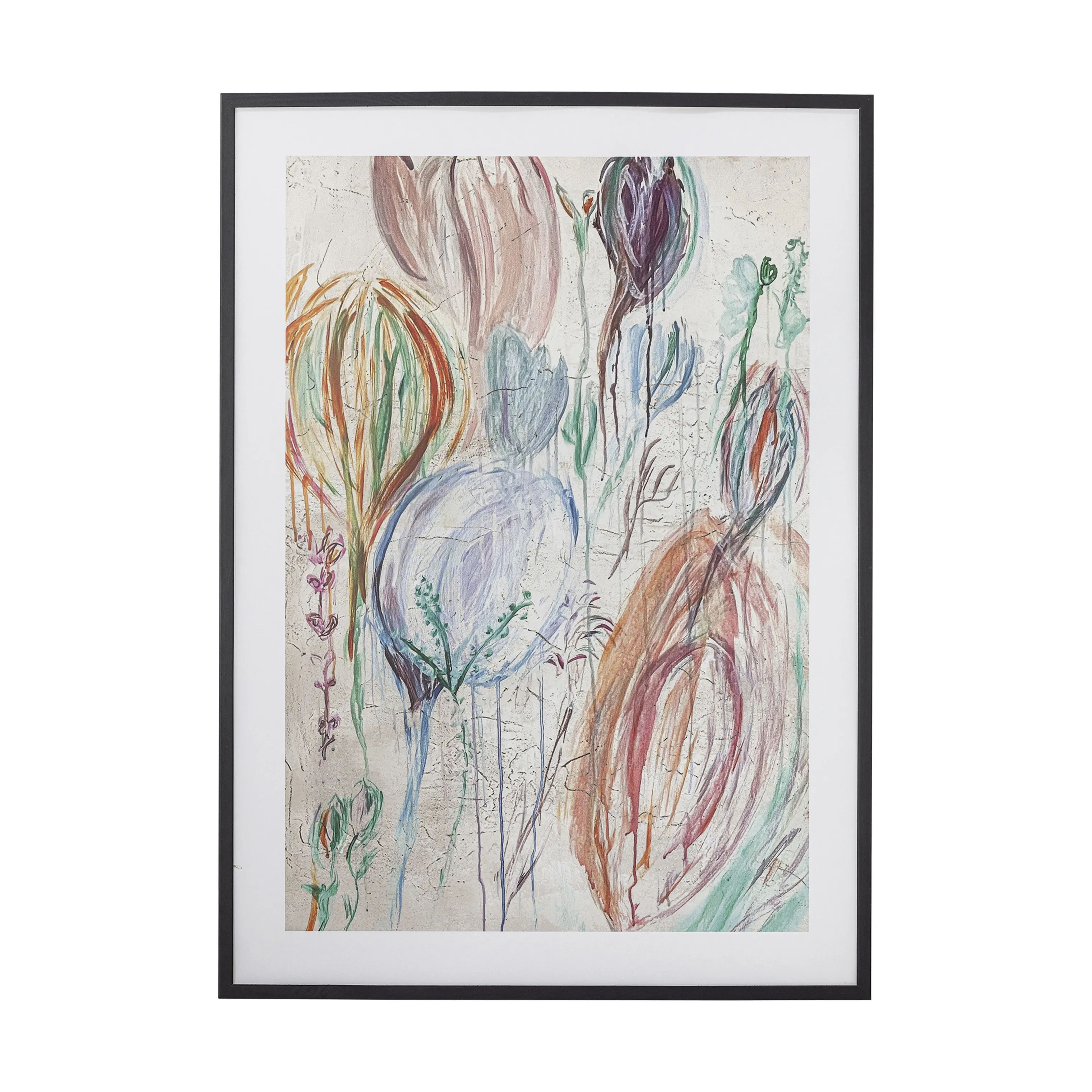 Bloomingville Plakater Francine Illustration m. ramme i Sort, 1