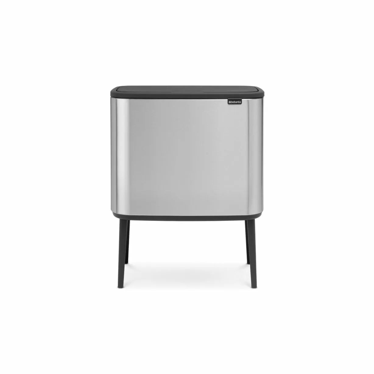 Brabantia Spande uden pedal BO Touch Affaldsspand i Mat/Stål, 34 L, 1