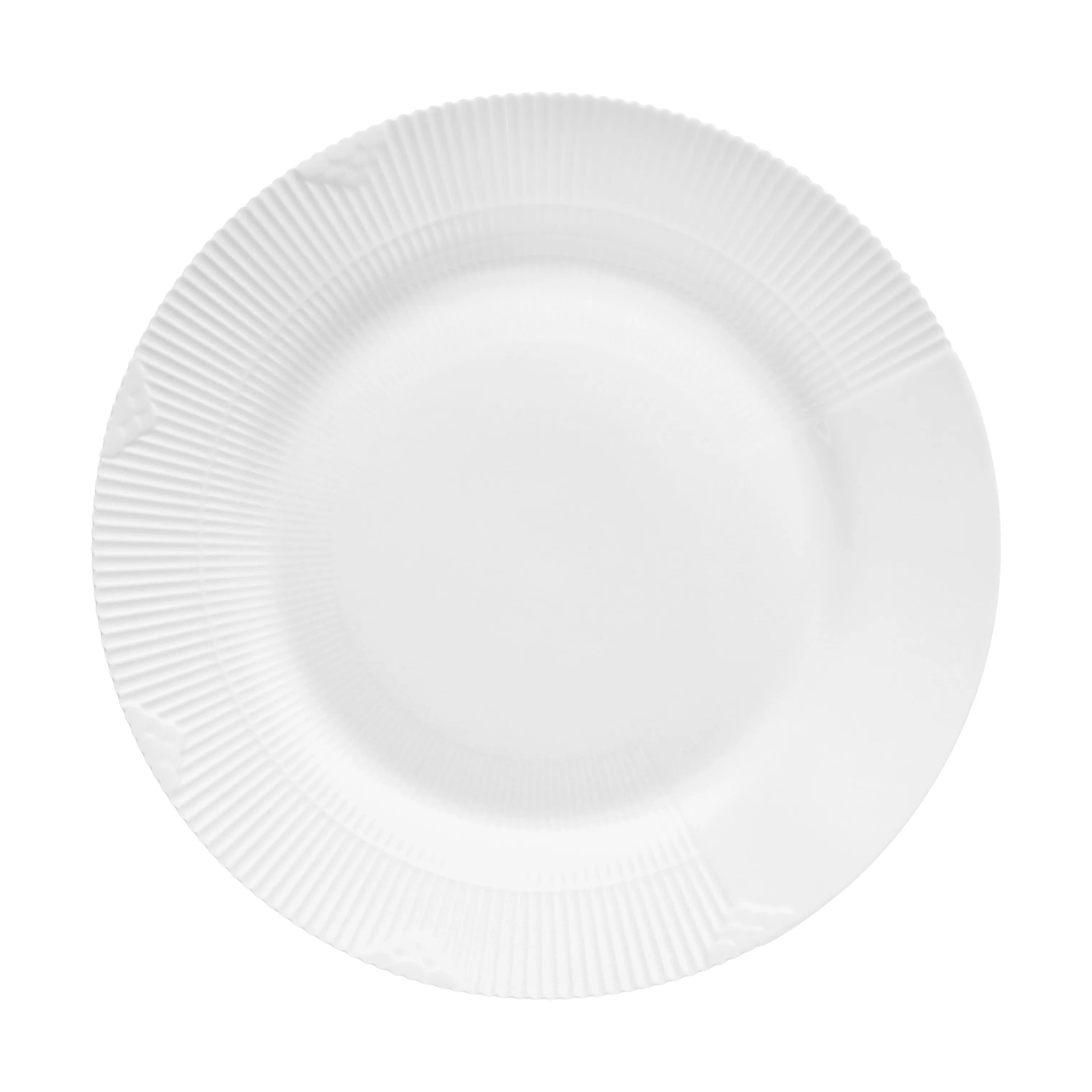 Royal Copenhagen Middagstallerkener Hvid Elements Middagstallerken i Hvid, 28 cm, 1