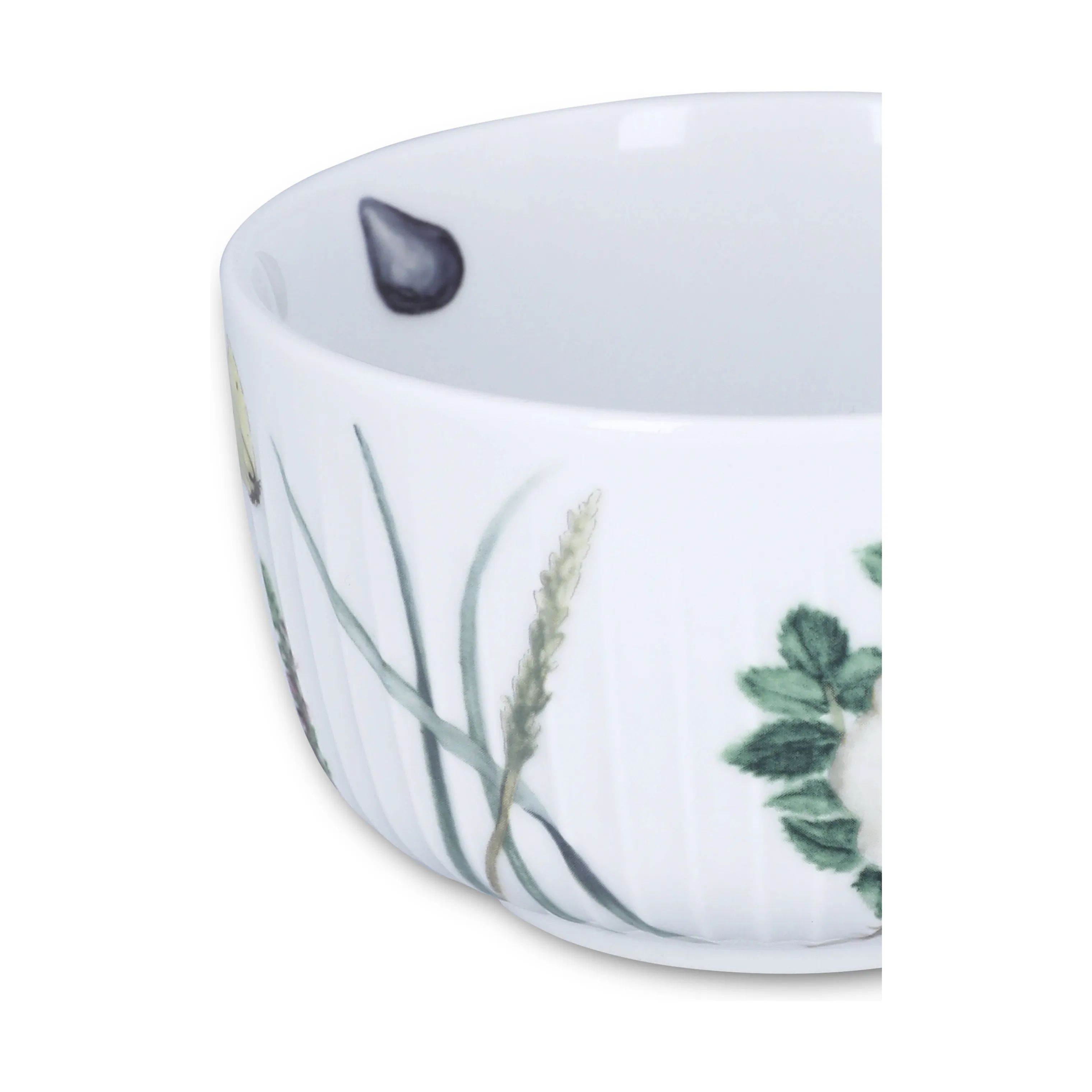 Kähler Skåle Hammershøi Sommer Skål i Coastal Flower, 12 cm, 6