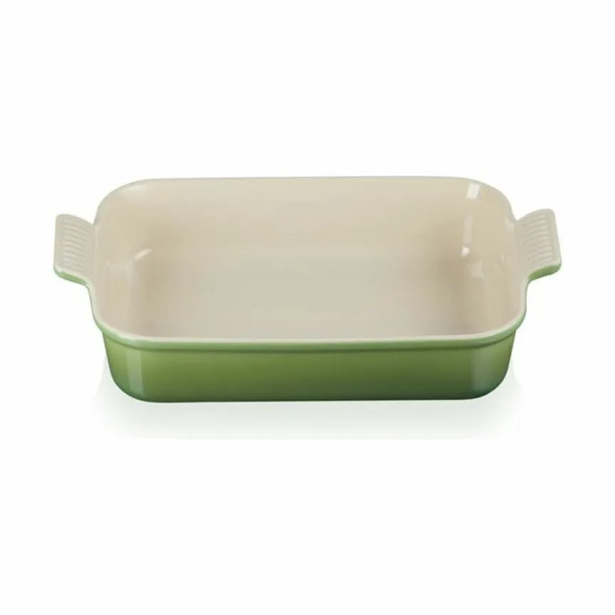 Le Creuset Ovnfaste fade Signature Heritage Ovnfast Fad i Bamboo Green, B25 x L39 cm, 1