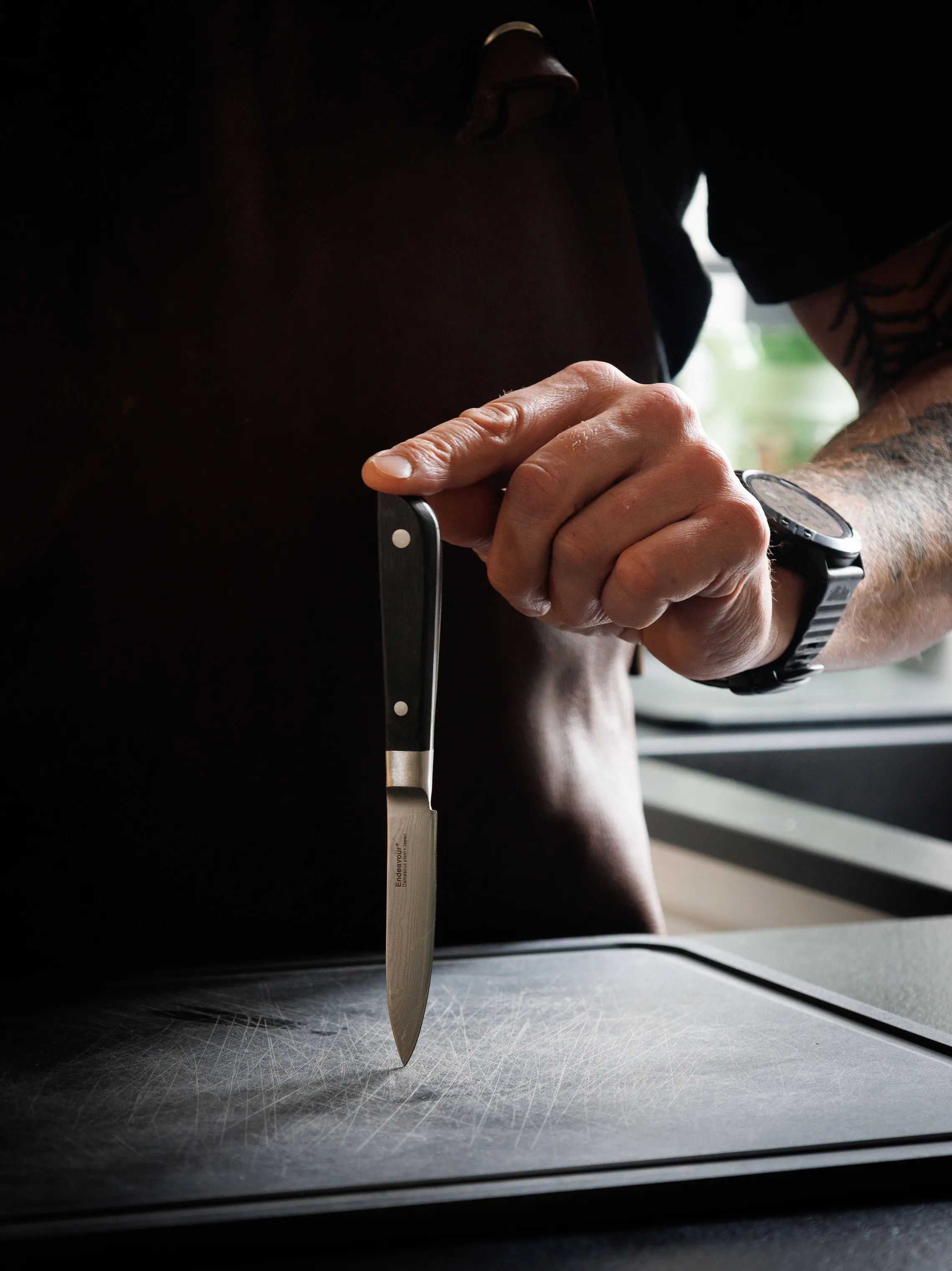 Endeavour Urteknive Herb Urtekniv i sort, 5