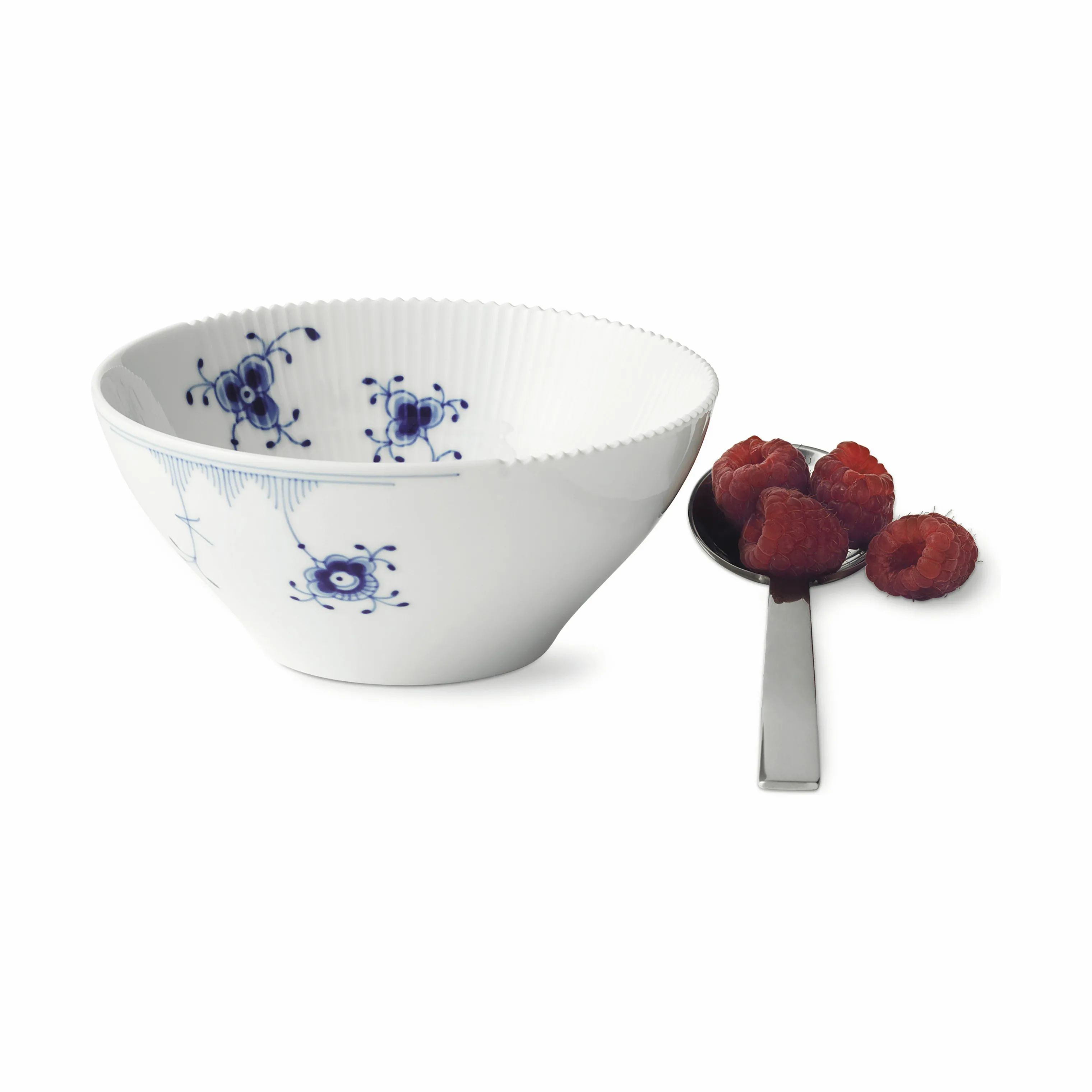 Royal Copenhagen Skåle Blå Elements Skål i Koboltblå/hvid, 13 cm, 4