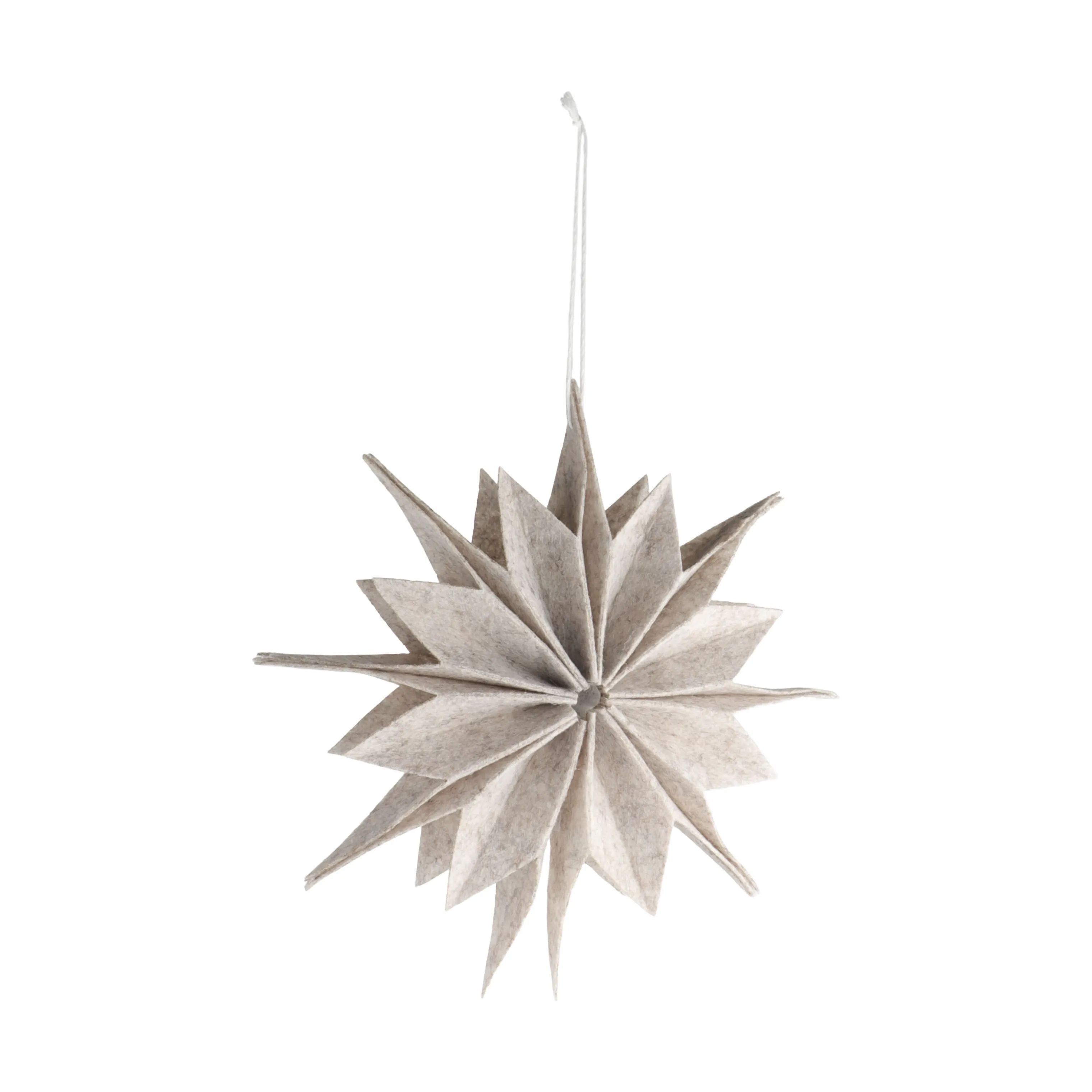 Casa Christmas Juleophæng Filtstjerne i 20,3 cm, 1