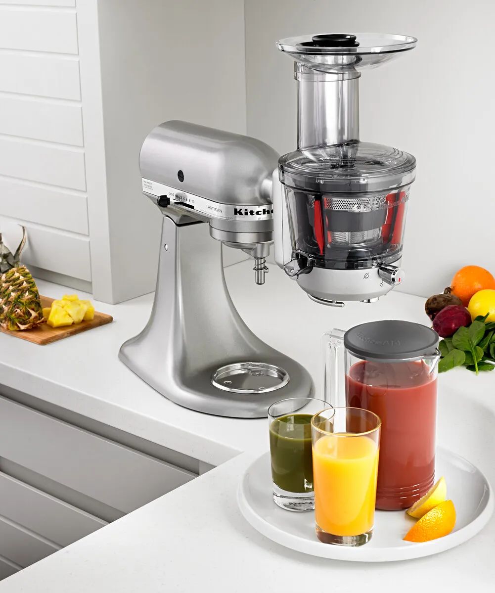 KitchenAid Saftpressere Artisan Slowjuicer i Grå, 2