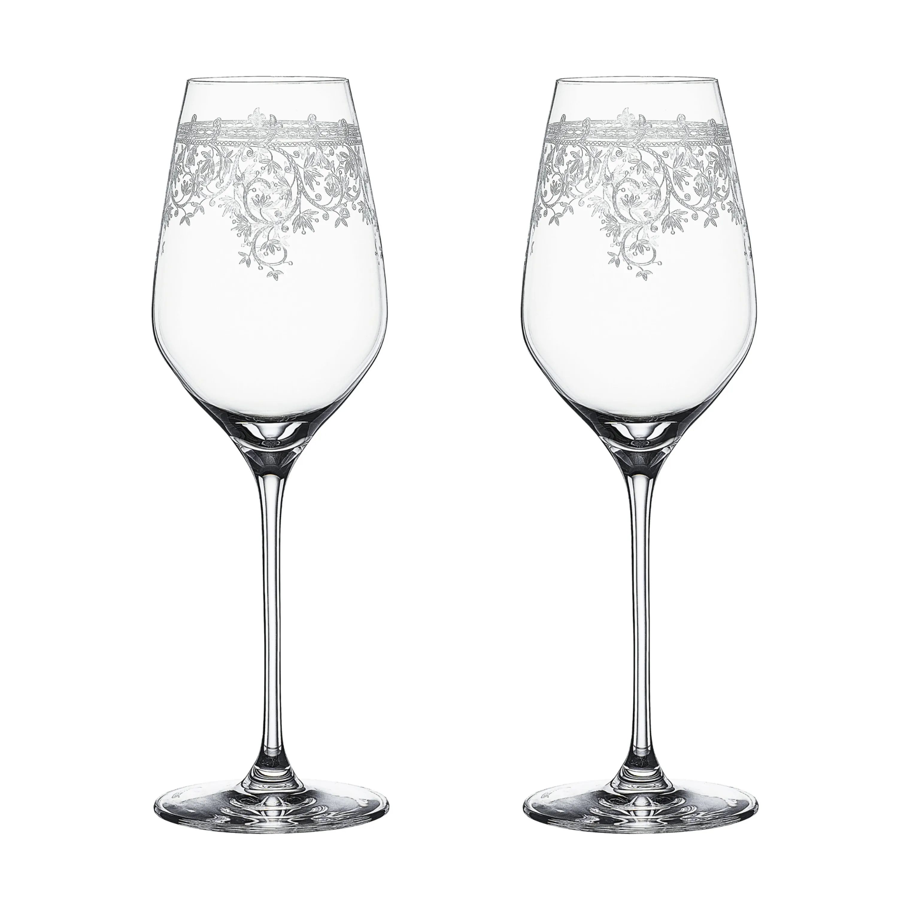 Spiegelau Hvidvinsglas Arabesque Hvidvinsglas - 2 stk. i KLAR, 1