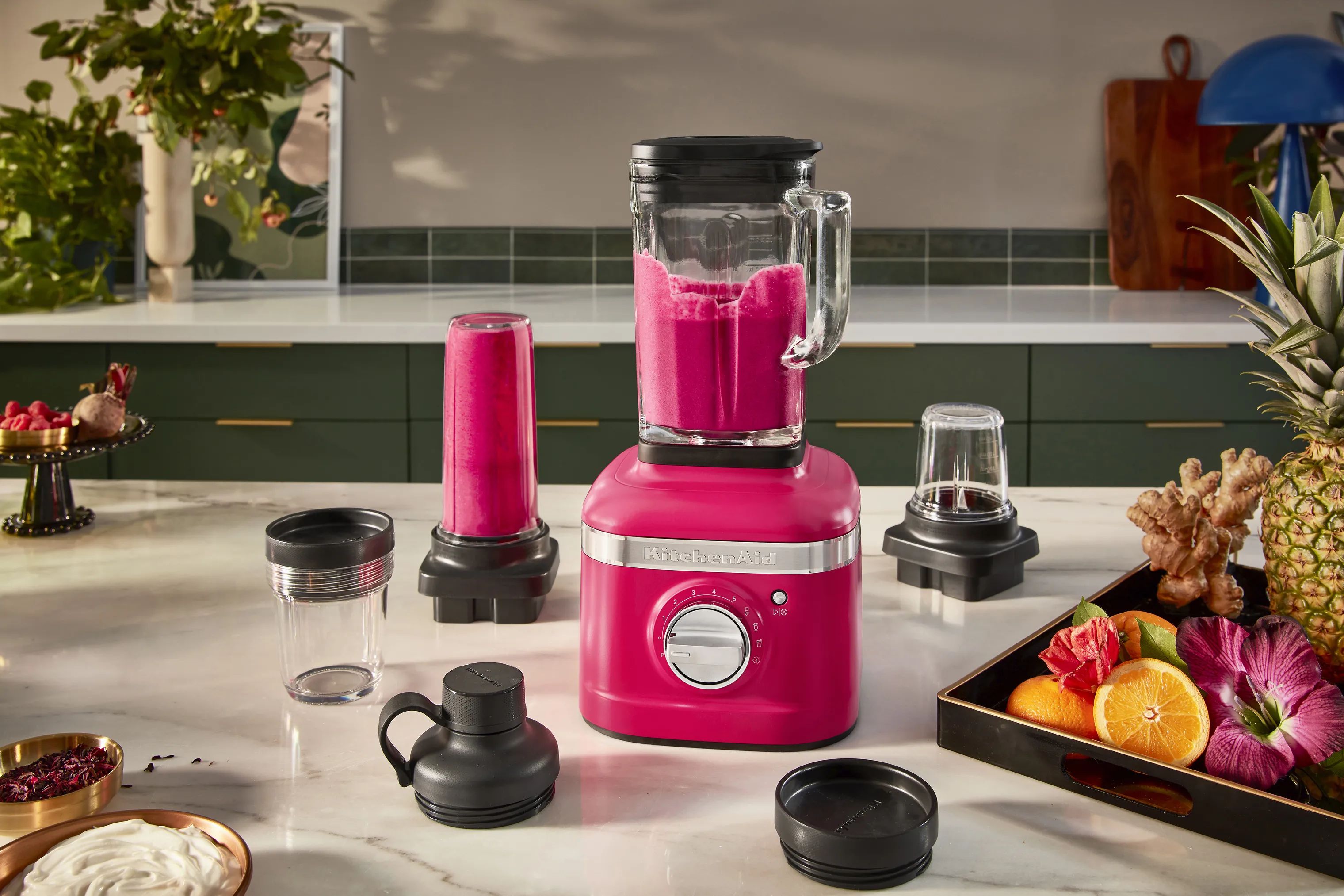 KitchenAid Blendere Artisan K400 Blender i Hibiscus, 4