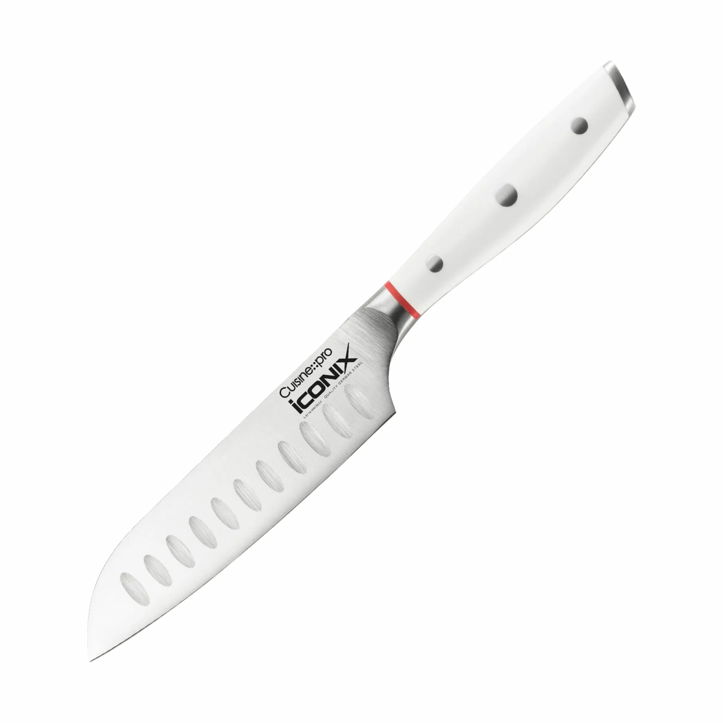 THE CUSTOM CHEF™ Santokuknive Cuisine::pro®
iconiX™ Cuisine::pro iconiX™ Try Me Santokukniv i Sølvfarvet/hvid, 1