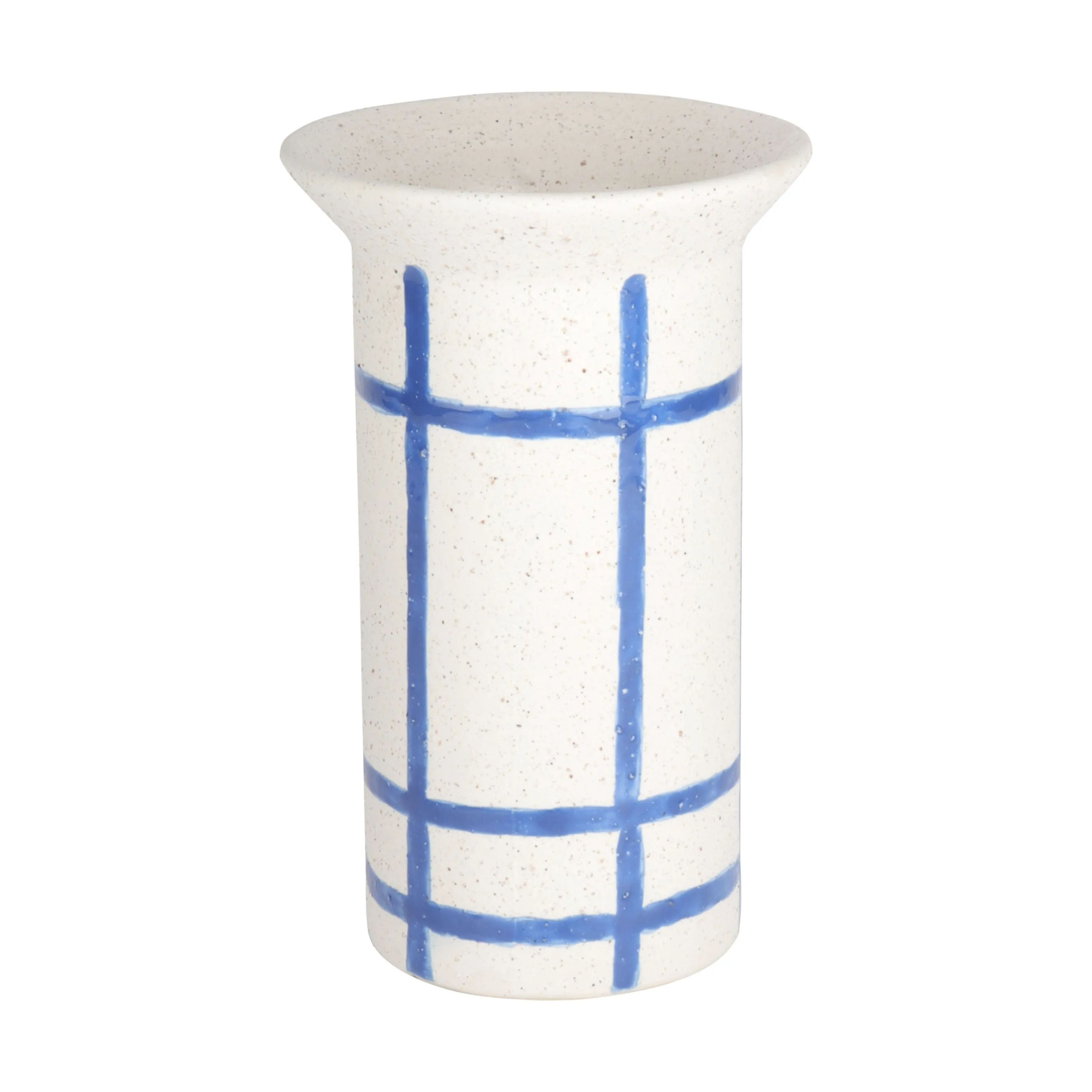 CASA Living Vaser Vase i Creme/blå, 1