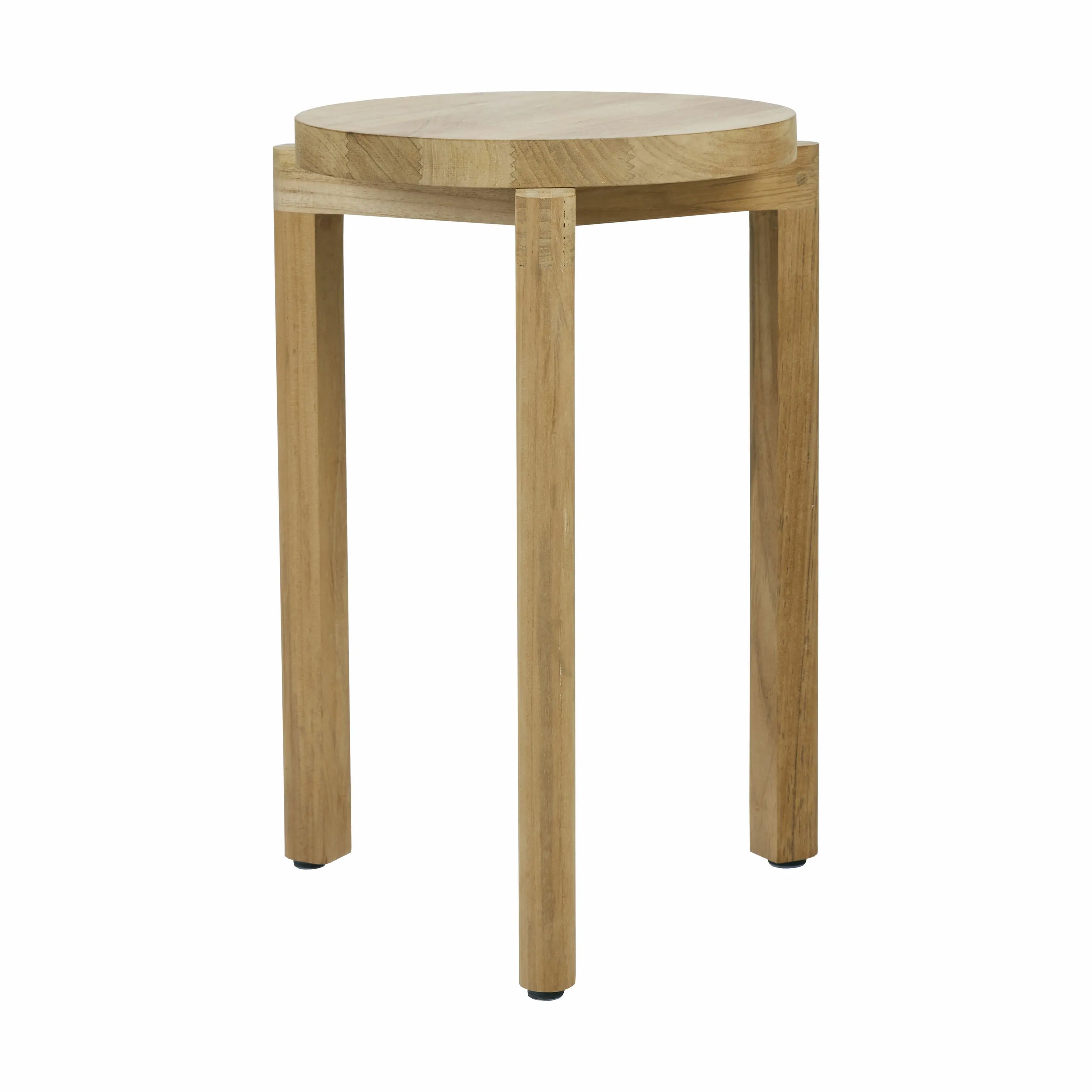 Mandalay Loungestole Oxford Taburet i Teak, 1