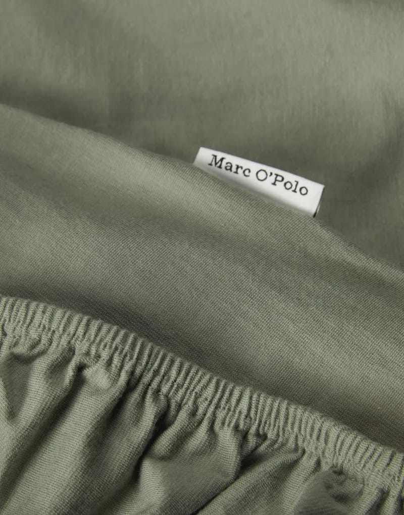 Marc O'Polo Lagner Premium Organic Jersey Boxlagen i Soft green, 140/160 x 200/220 cm, 2