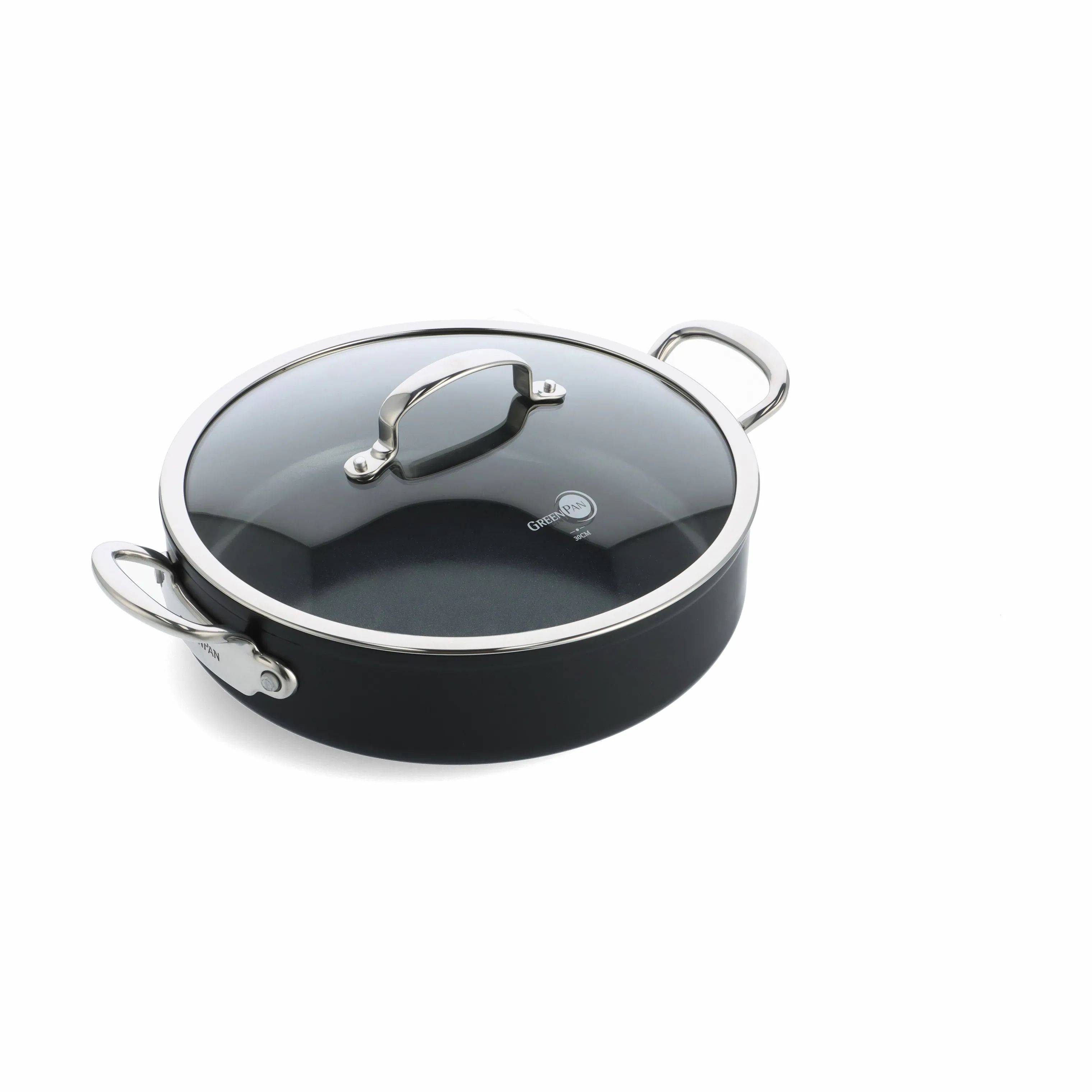 Greenpan Sauterpander Barcelona Pro Sauterpande i Sort, 30 cm, 1