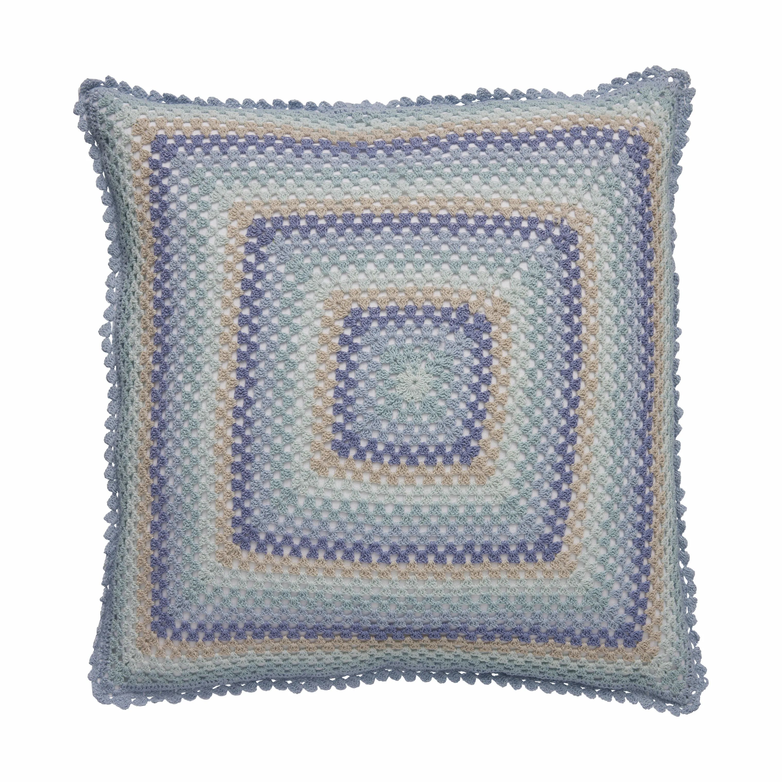 Lene Bjerre Pyntepuder Liselle Pude i Blå, 50 cm, 1