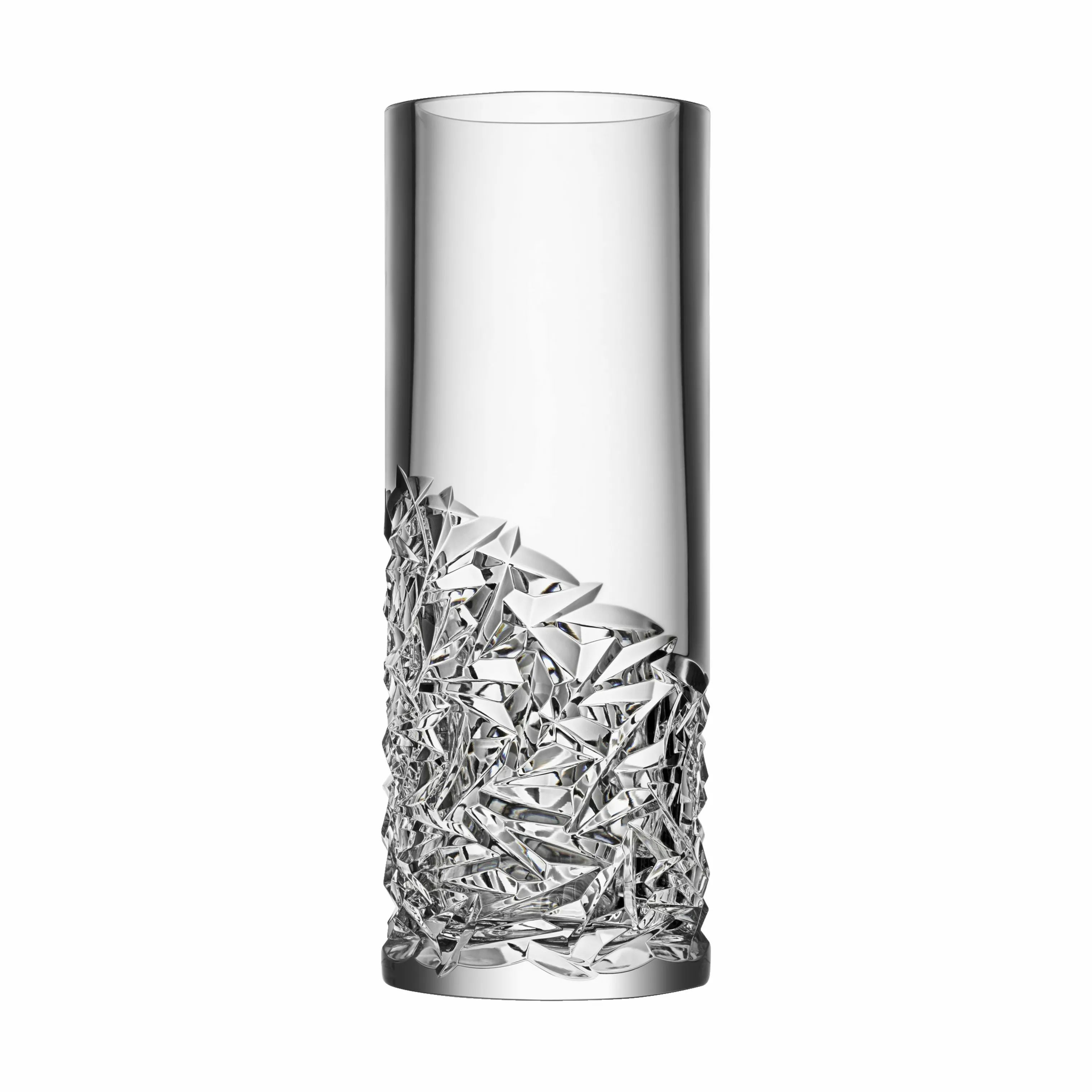 Orrefors Vaser Carat Lower Cut Vase i Klar, Lower cut, 1