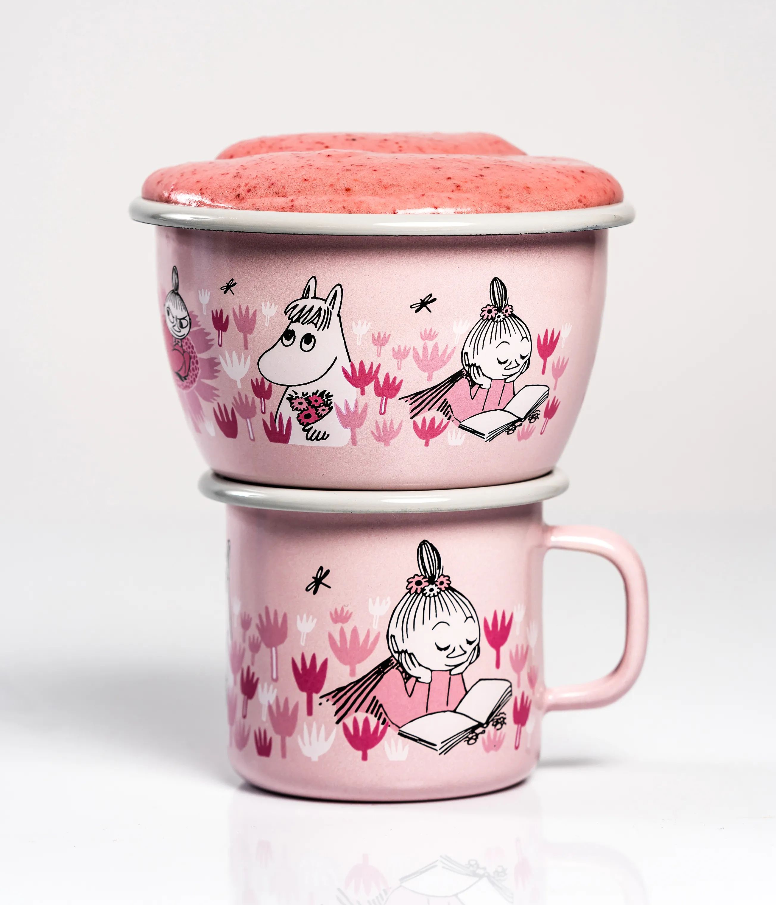 Muurla Krus og kopper med hank Moomin Krus - Girls i Girls, 25 cl, 2