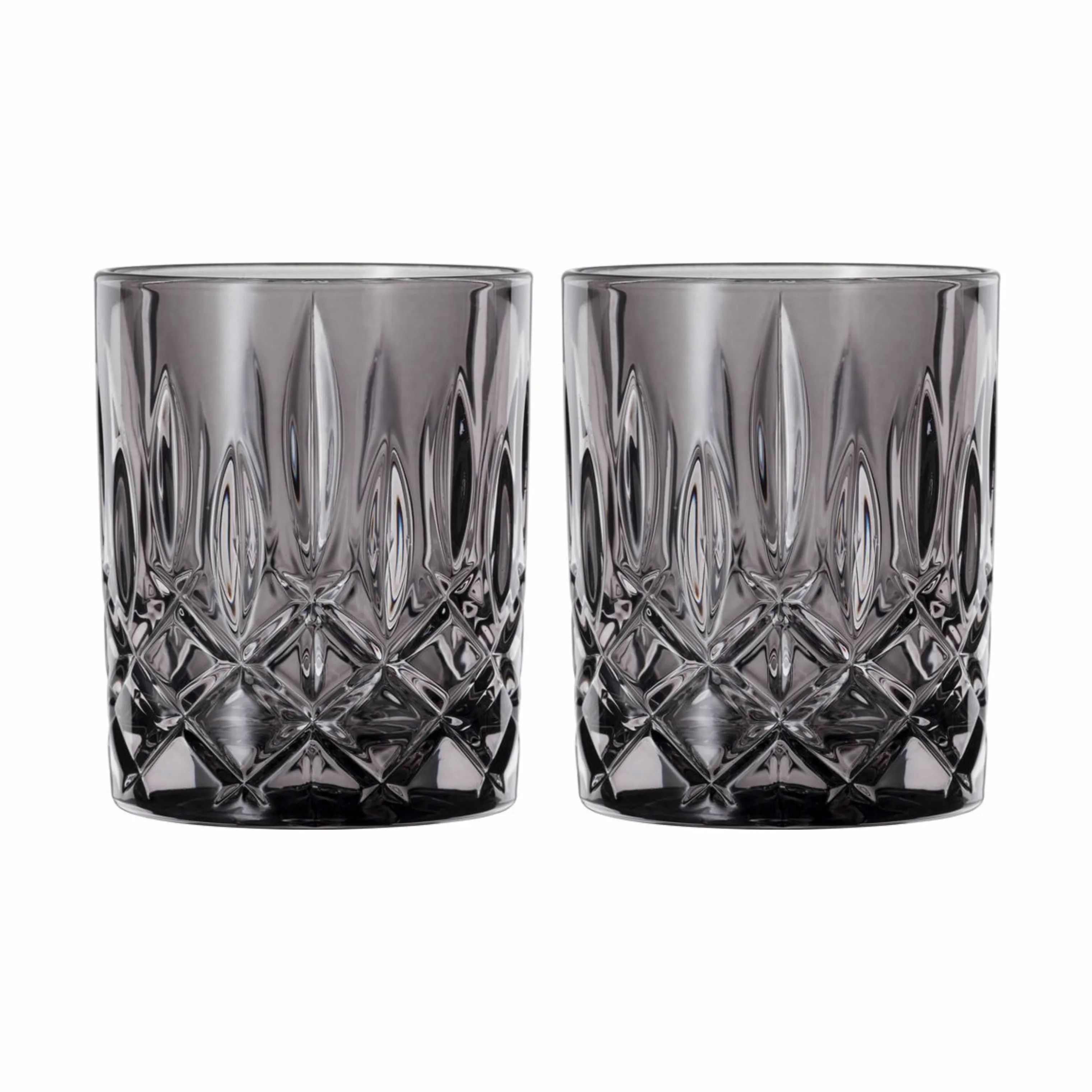 Nachtmann Lowball glas Noblesse Whiskyglas - 2 stk. i Sort, 1