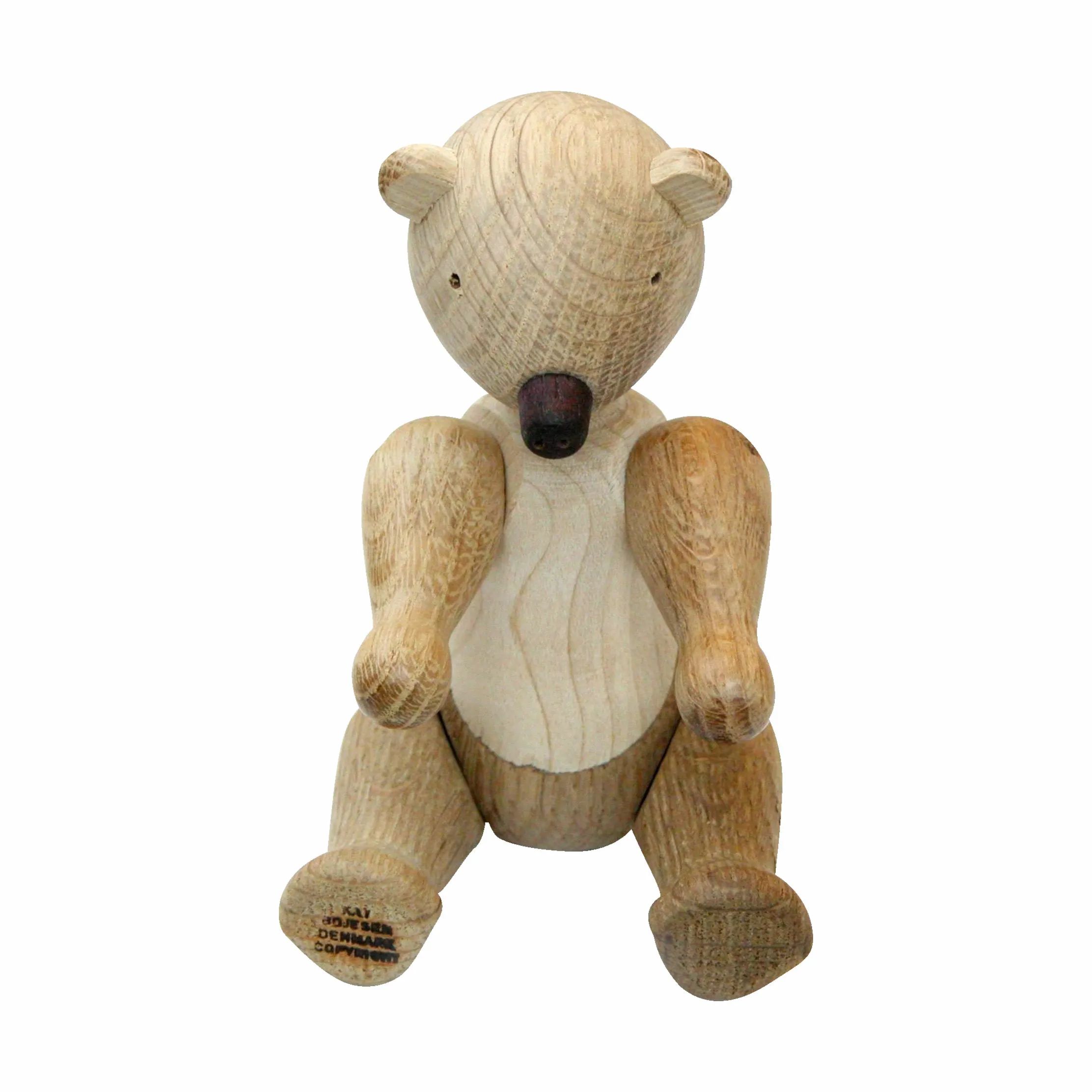 Kay Bojesen Dyrefigurer Bjørn i Eg/ahorn, 15 cm, 1