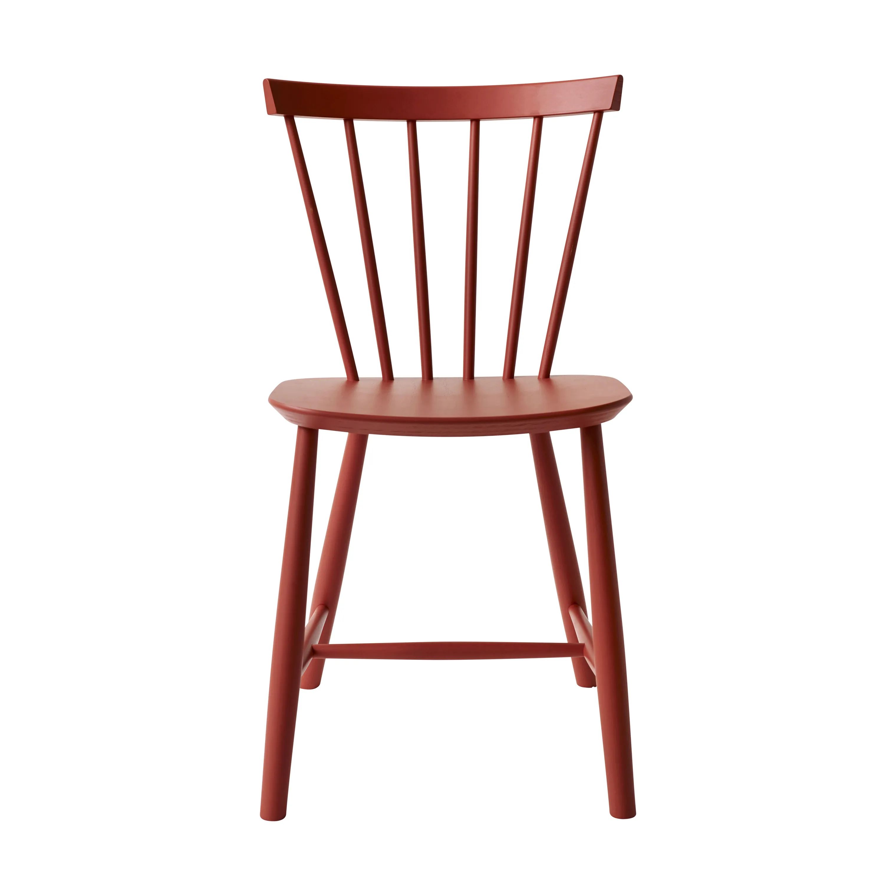 FDB Møbler Spisebordsstole J46 Spisebordsstol i Coral Red (RAL 3016), 2
