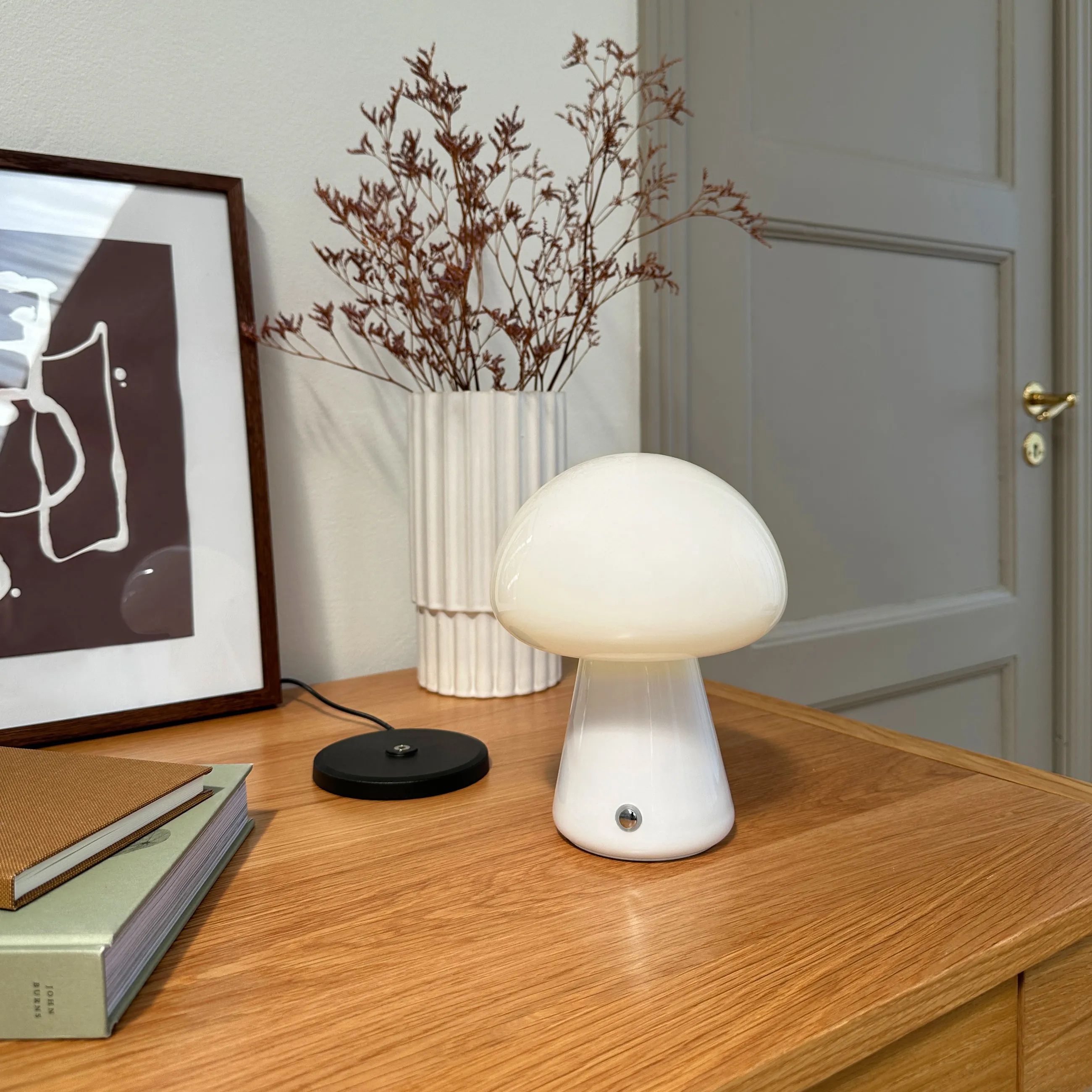 Dyberg Larsen Bordlamper Morkel Bordlampe i Hvid, 2