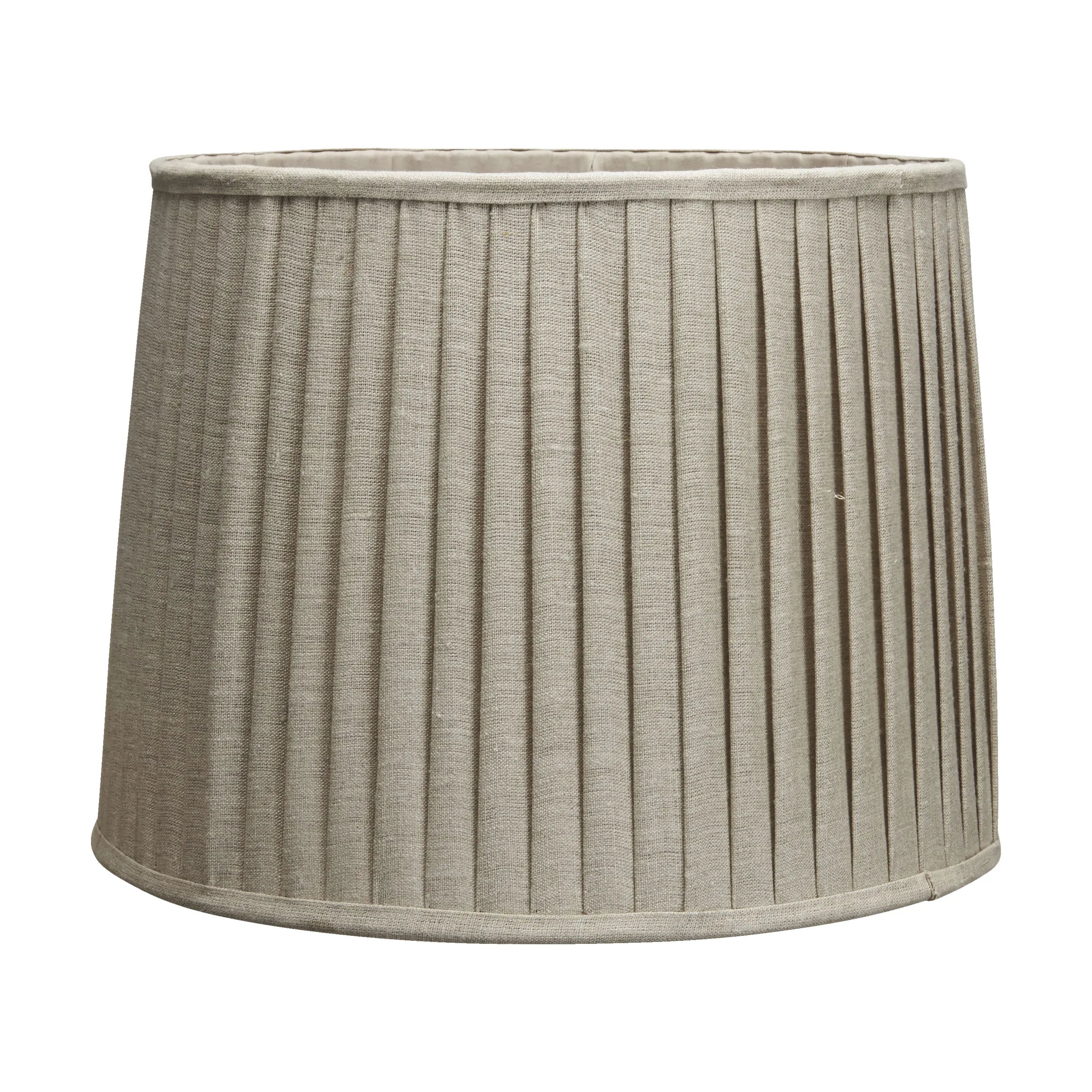 PR Home Lampeskærme Sofia Plissé Lampeskærm i Beige, 40 cm, 1