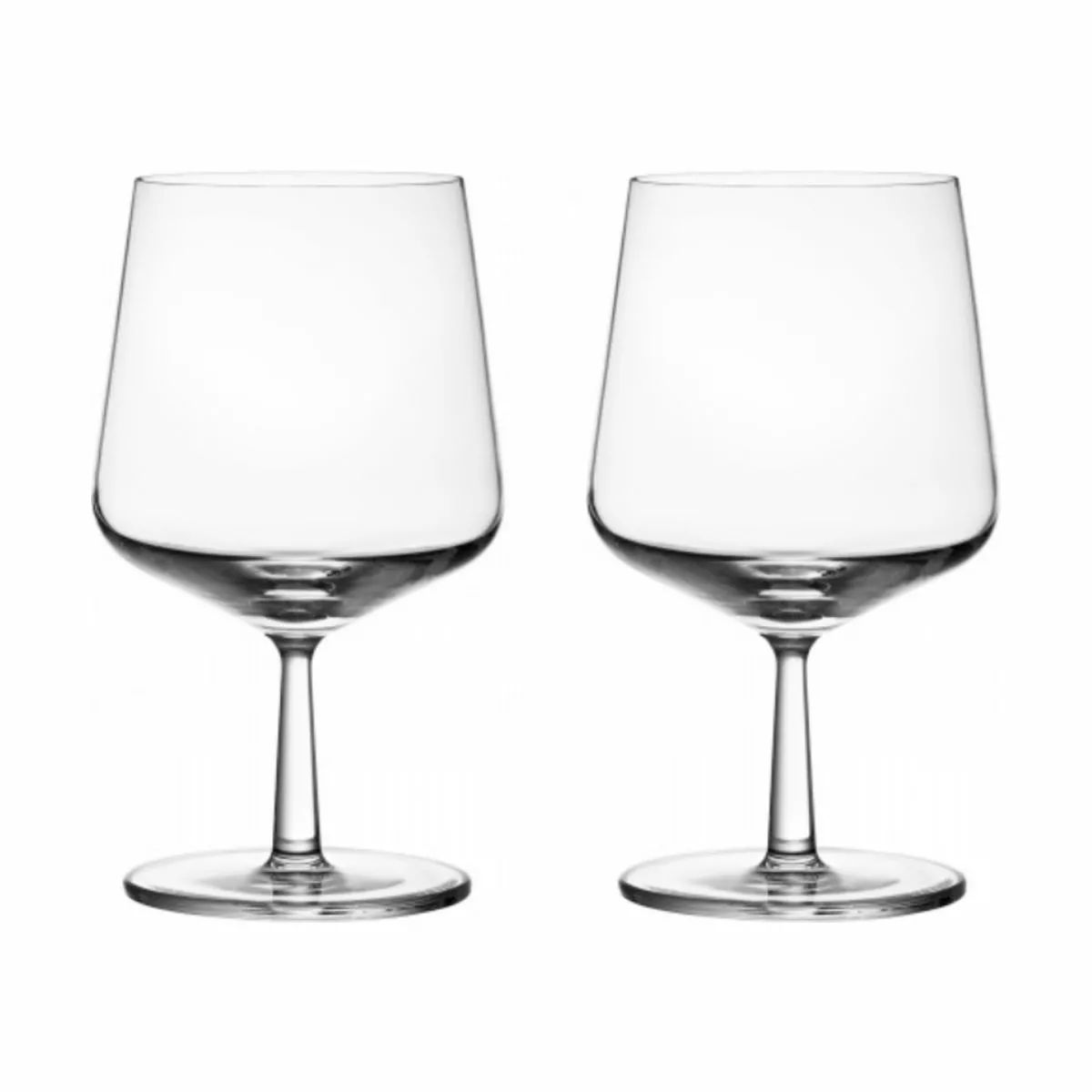 Iittala Ølglas Essence Ølglas - 2 stk. i klar, 2 stk., 1