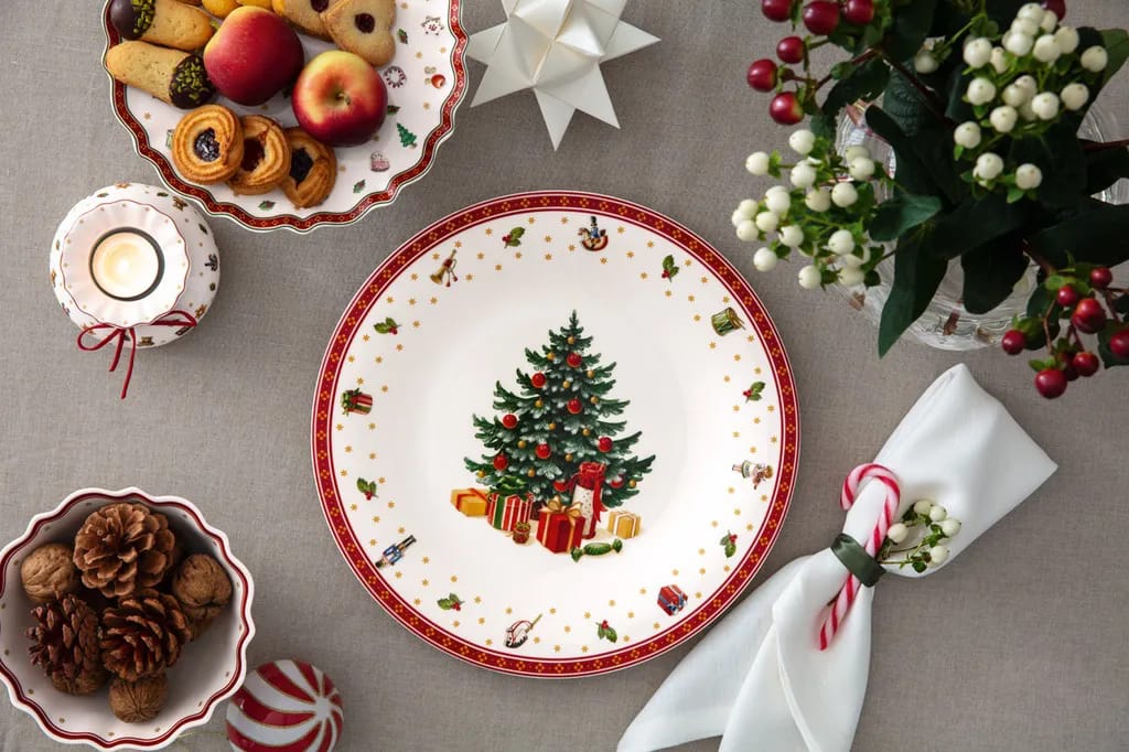 Villeroy & Boch Middagstallerkener Toy's Delight Tallerken i Hvid, 2