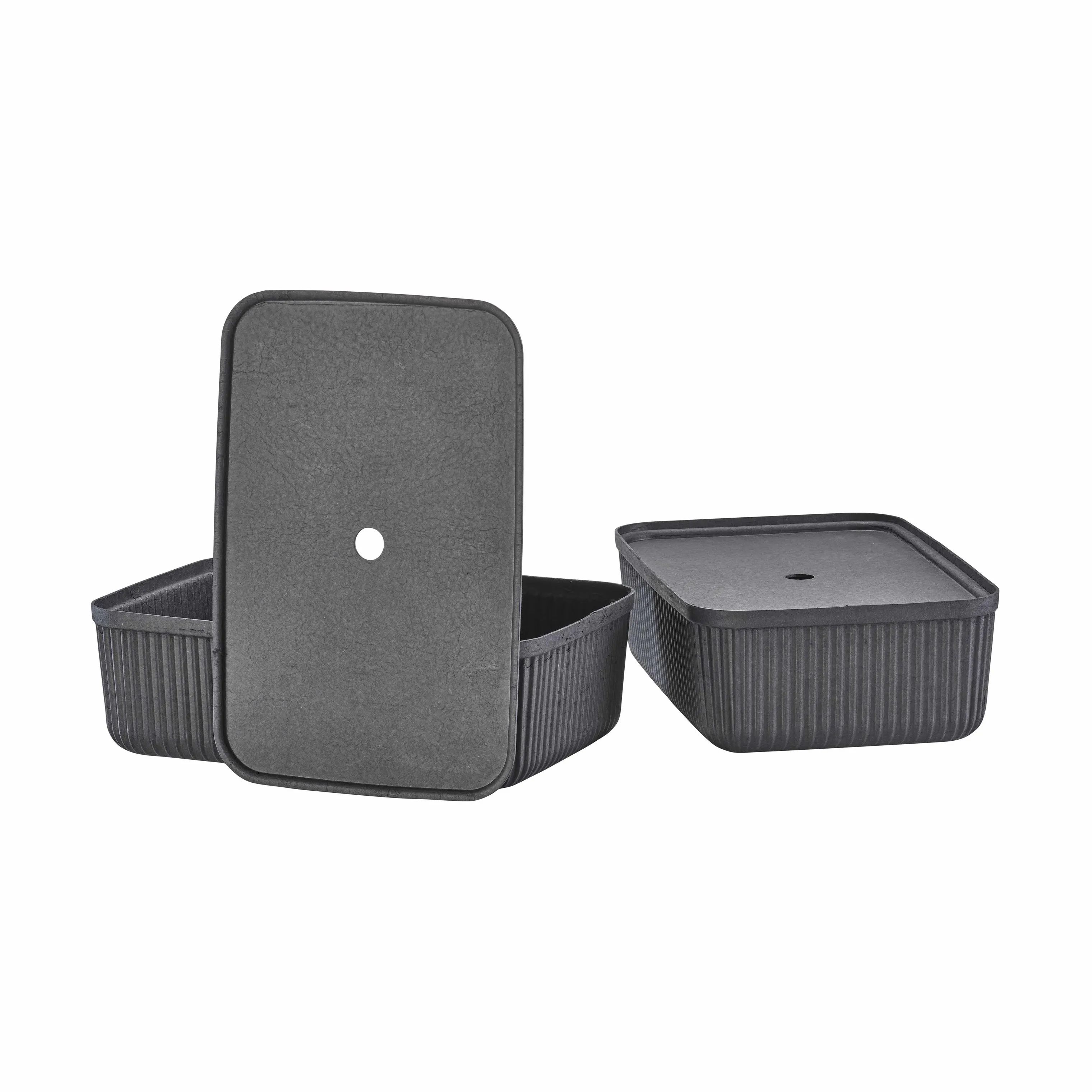 Zone Kasser Pulp Opbevaringsboks i Black, 48 cm, 2