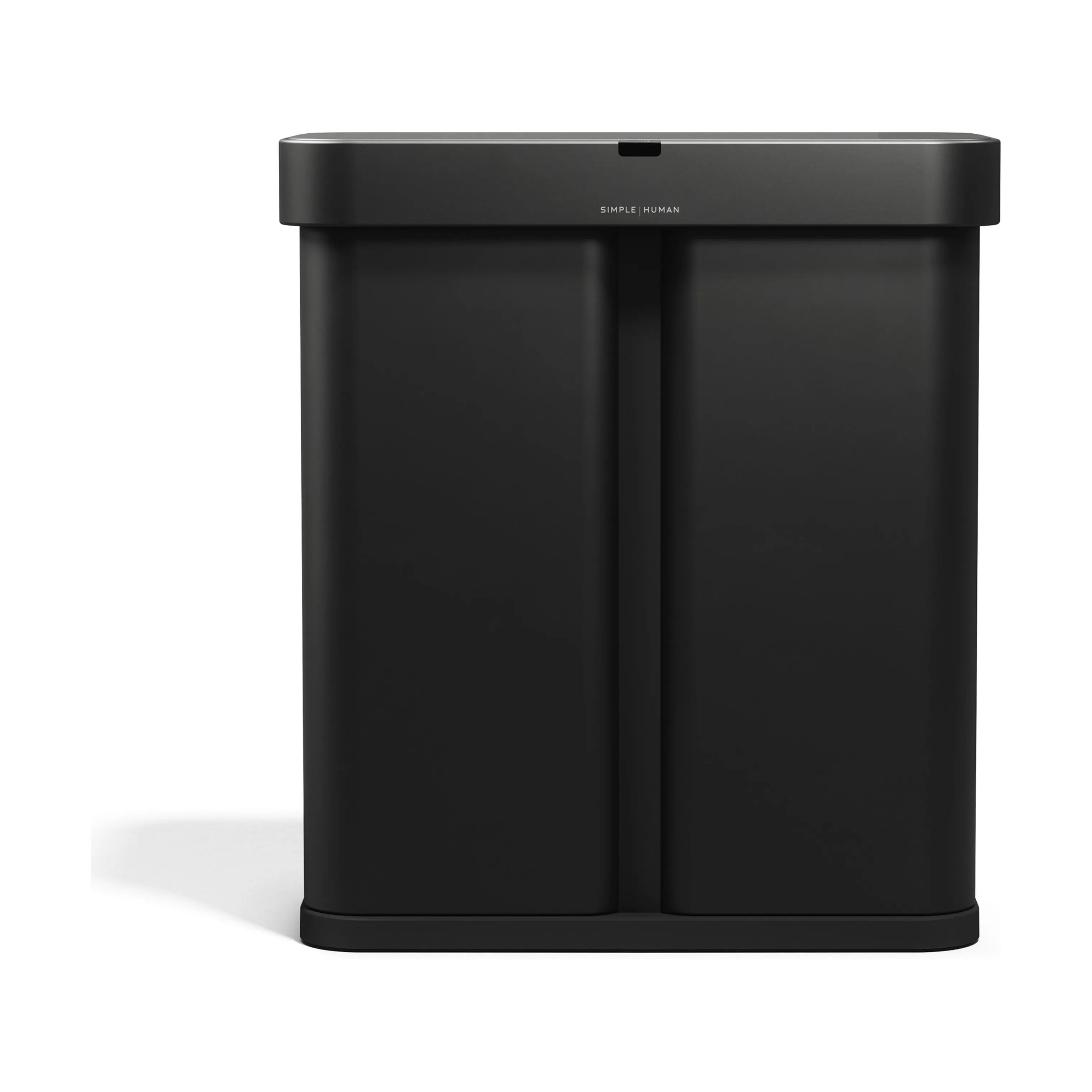 Simplehuman Spande uden pedal Dual Affaldspand i Sort, 1