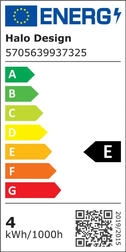 Halo Design LED-pærer Colors Geo Lyspære i Opal, 12,5 cm, 3