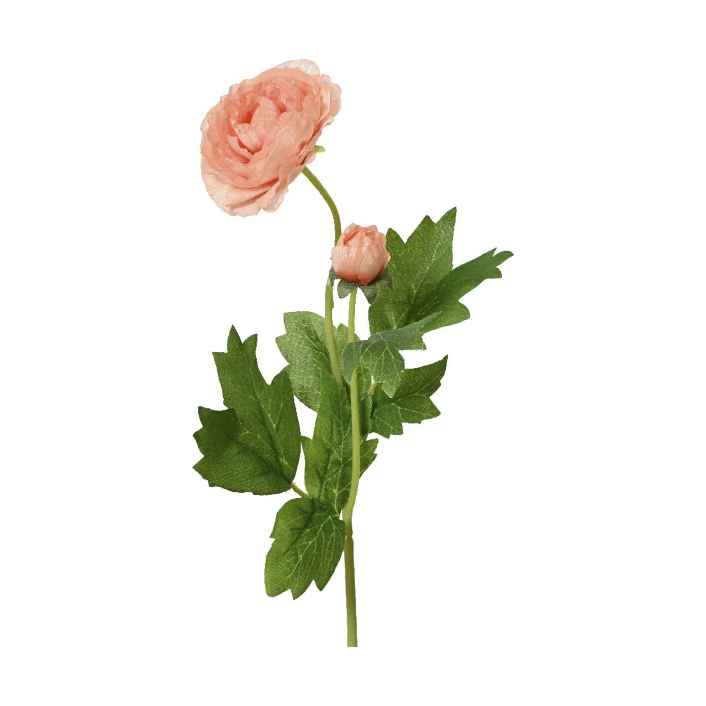 CASA Living Kunstige blomster Kunstig Blomst - Ranunkel i Peach, 1