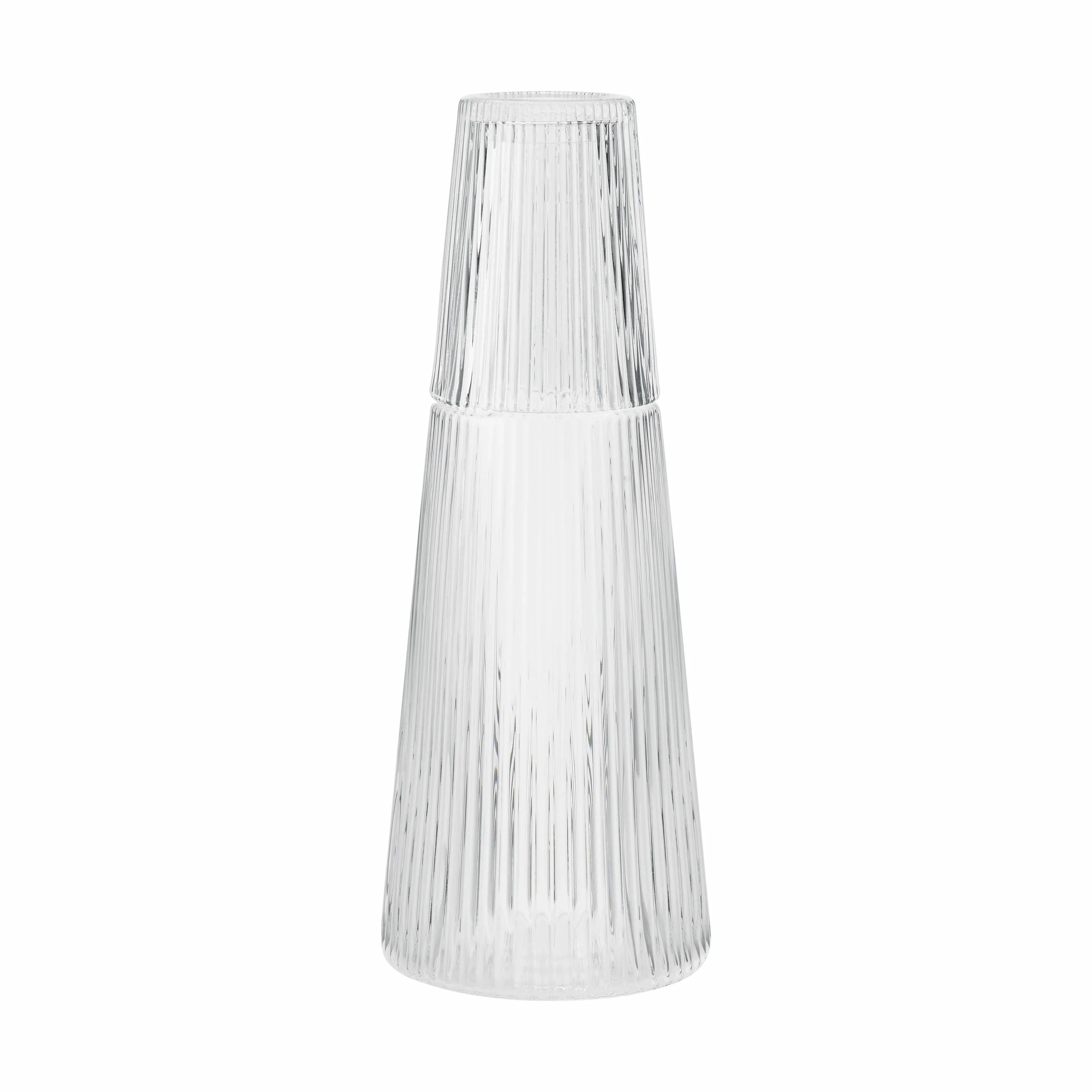 Stelton Vandkarafler Pilastro Karaffel m. glas i Klar, 4