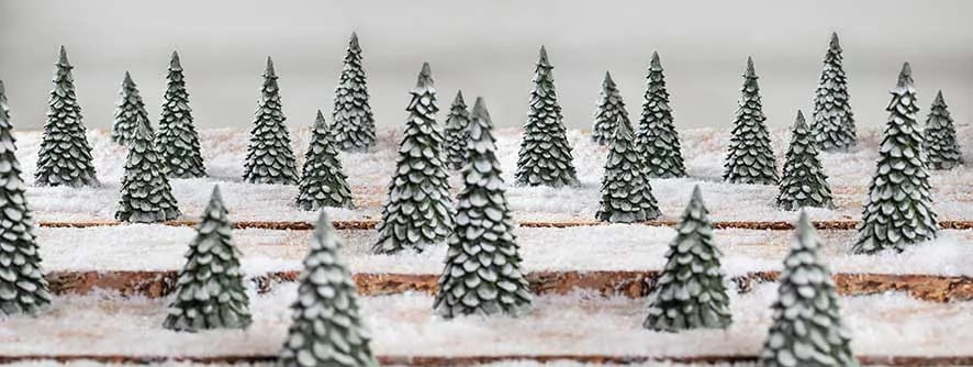 Lykketrold Julefigurer Familien Grandam Figur - Lykketræ i Grøn, 12 cm, 2
