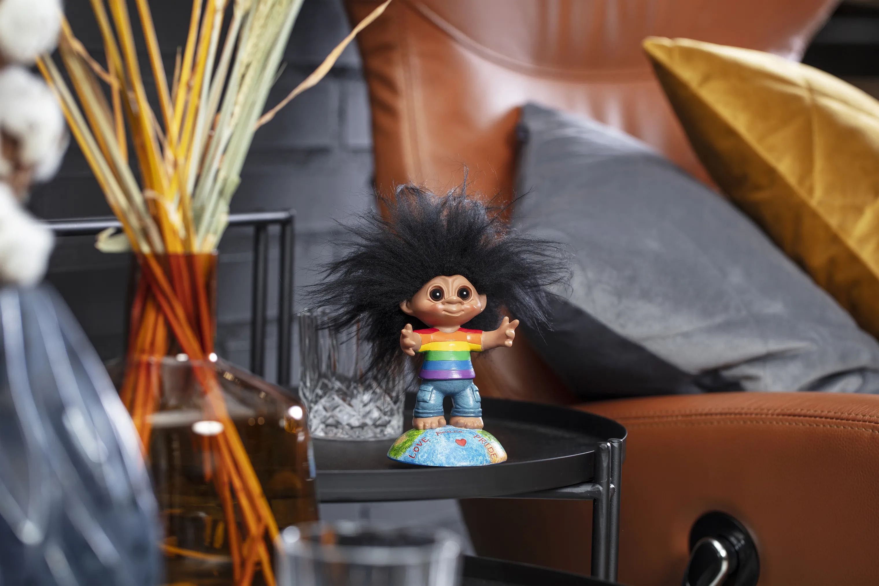 Lykketrold Øvrige figurer Figur Gjøl trold Pride i Multifarvet, 2