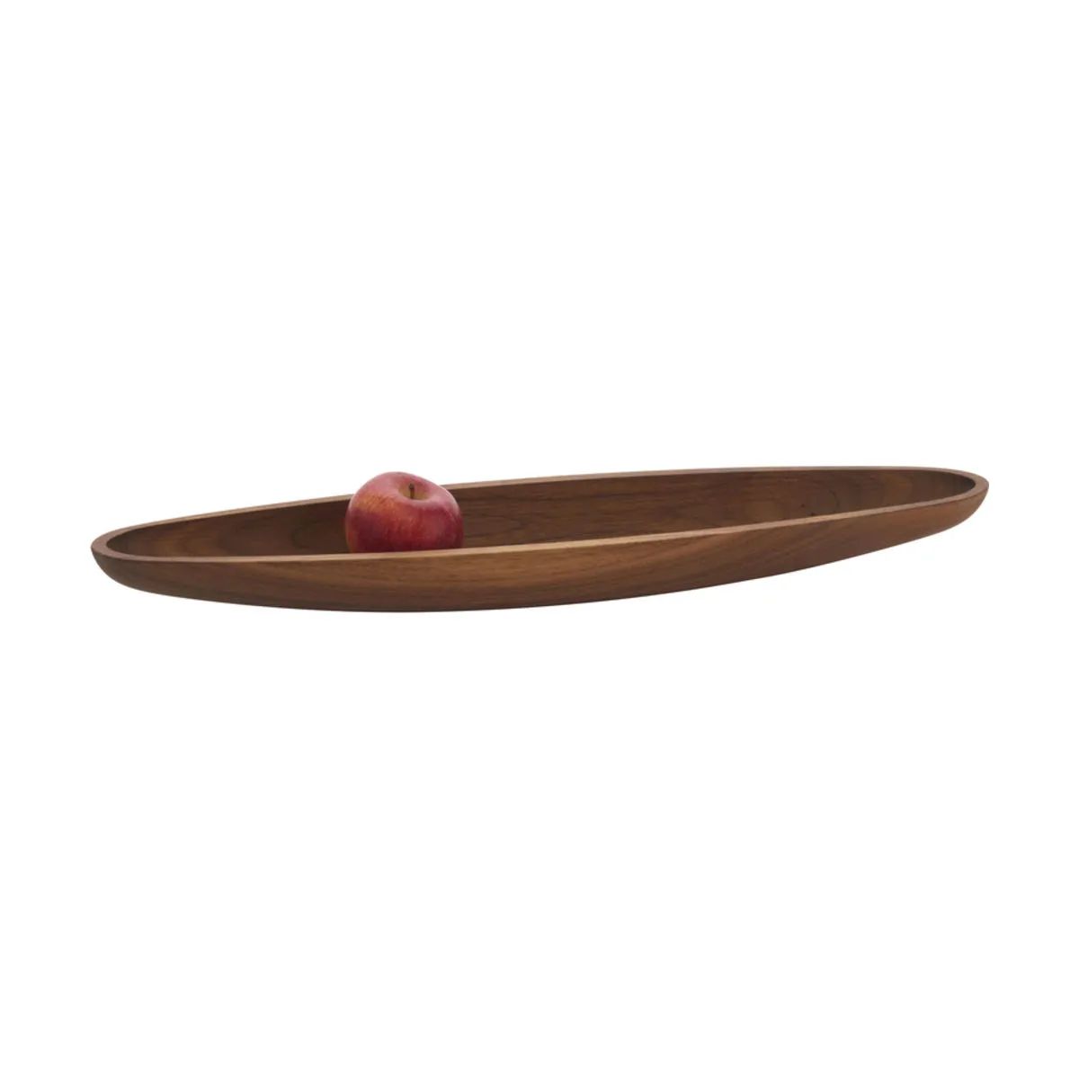 Legnoart Serveringsfade Amerigo Dekorationsfad i sort valnød, 60 cm, 1
