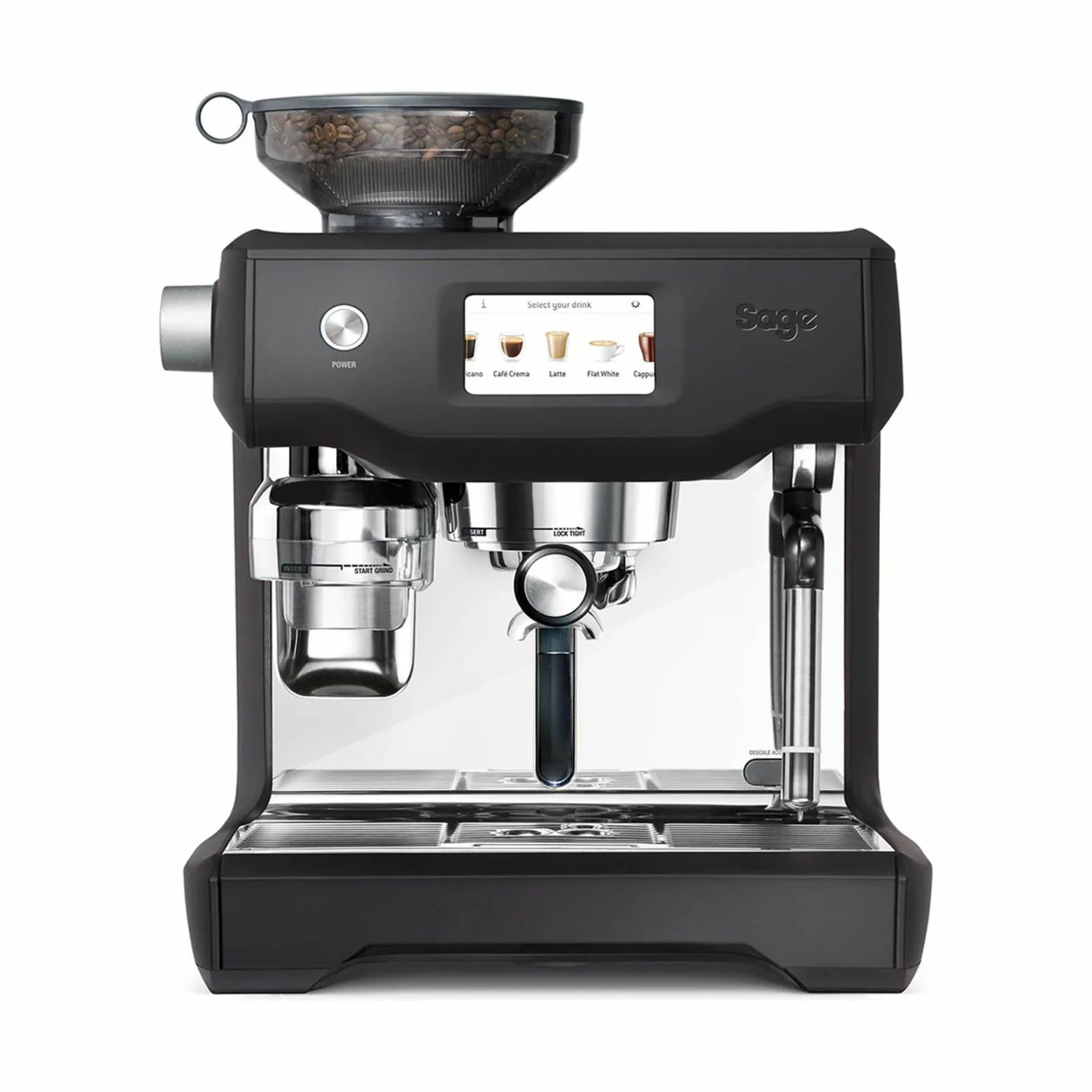 Sage Espressomaskiner Oracle Touch Espressomaskine BES990 i Black Truffle, 1