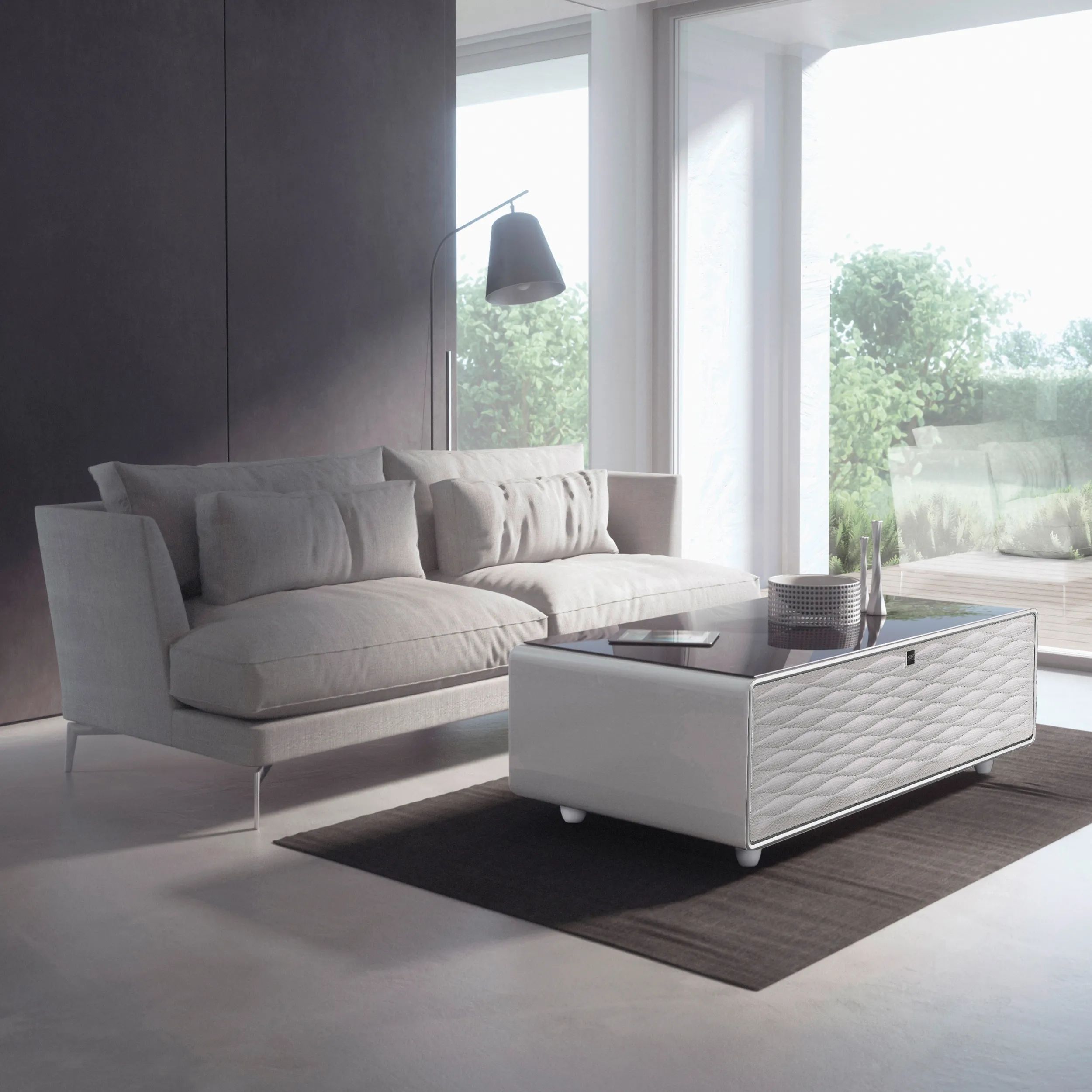 Caso Sofaborde Lounge bord i Hvid, 7
