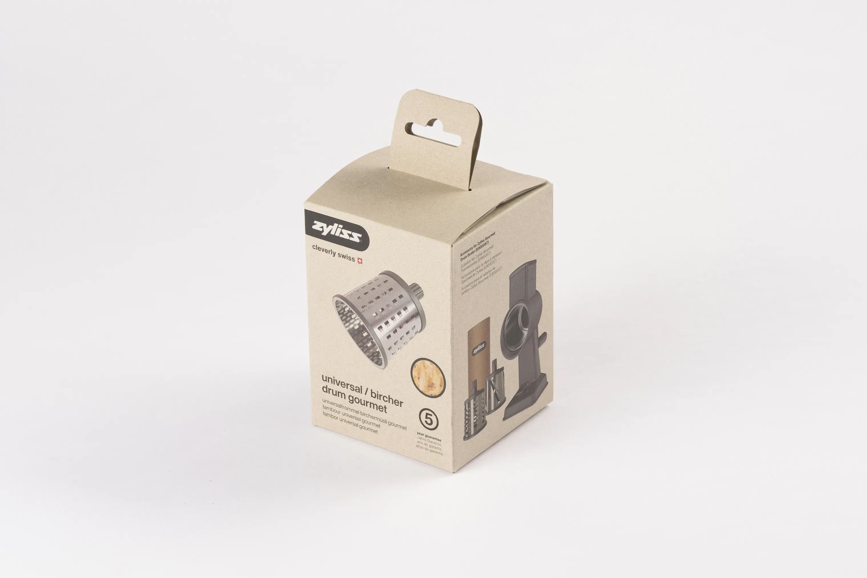 Zyliss Rivejern Tromle til Rivejern i Stainless Steel, 2