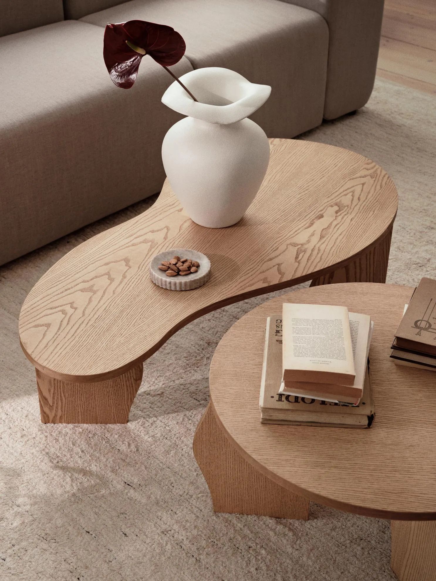 Broste Copenhagen Sofaborde Brook Sofabord i Natural, 6