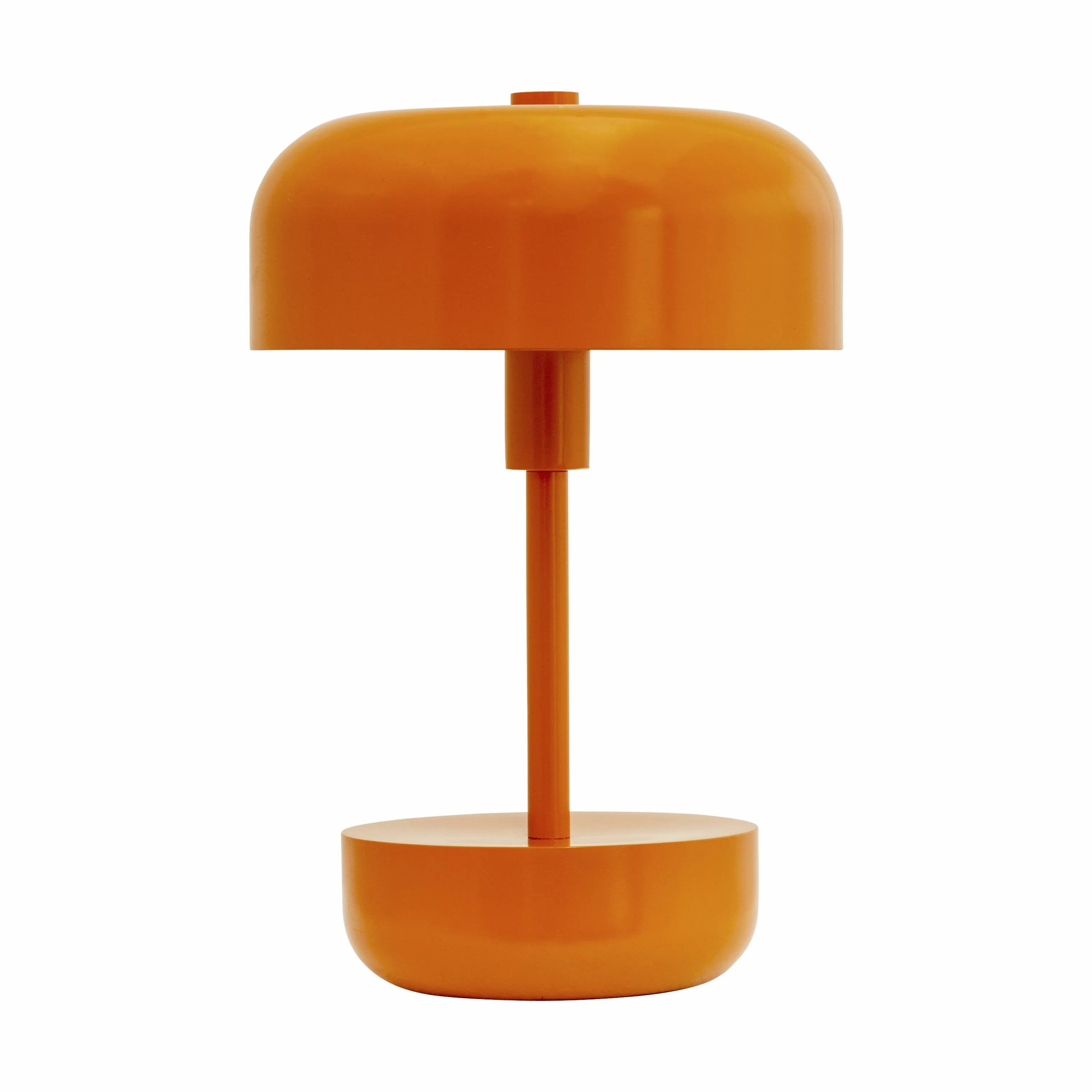 Dyberg Larsen Bordlamper Haipot Genopladelig Bordlampe i Orange, 1