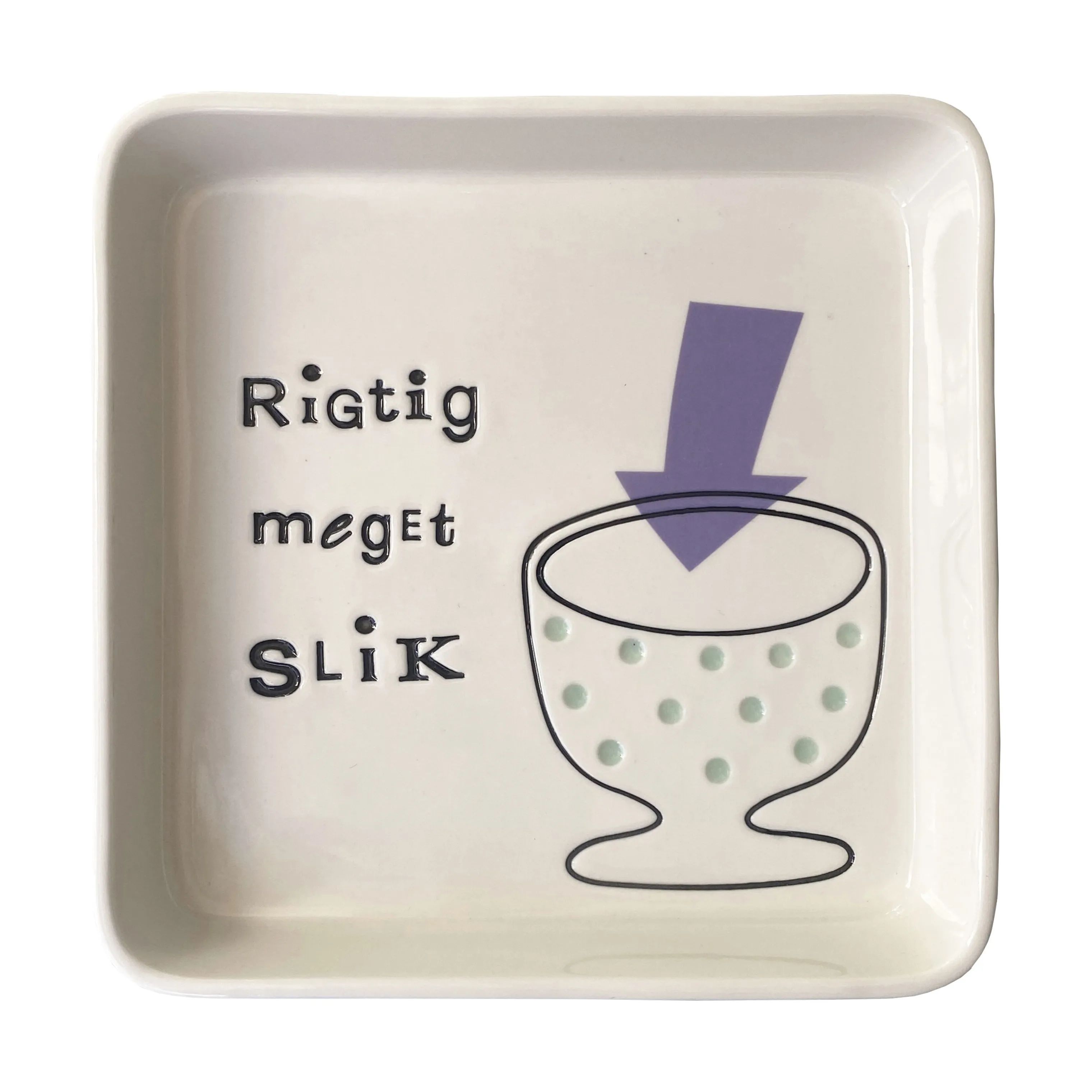 Liebe Serveringsfade Serveringsfad i Rigtig meget slik mint, 1