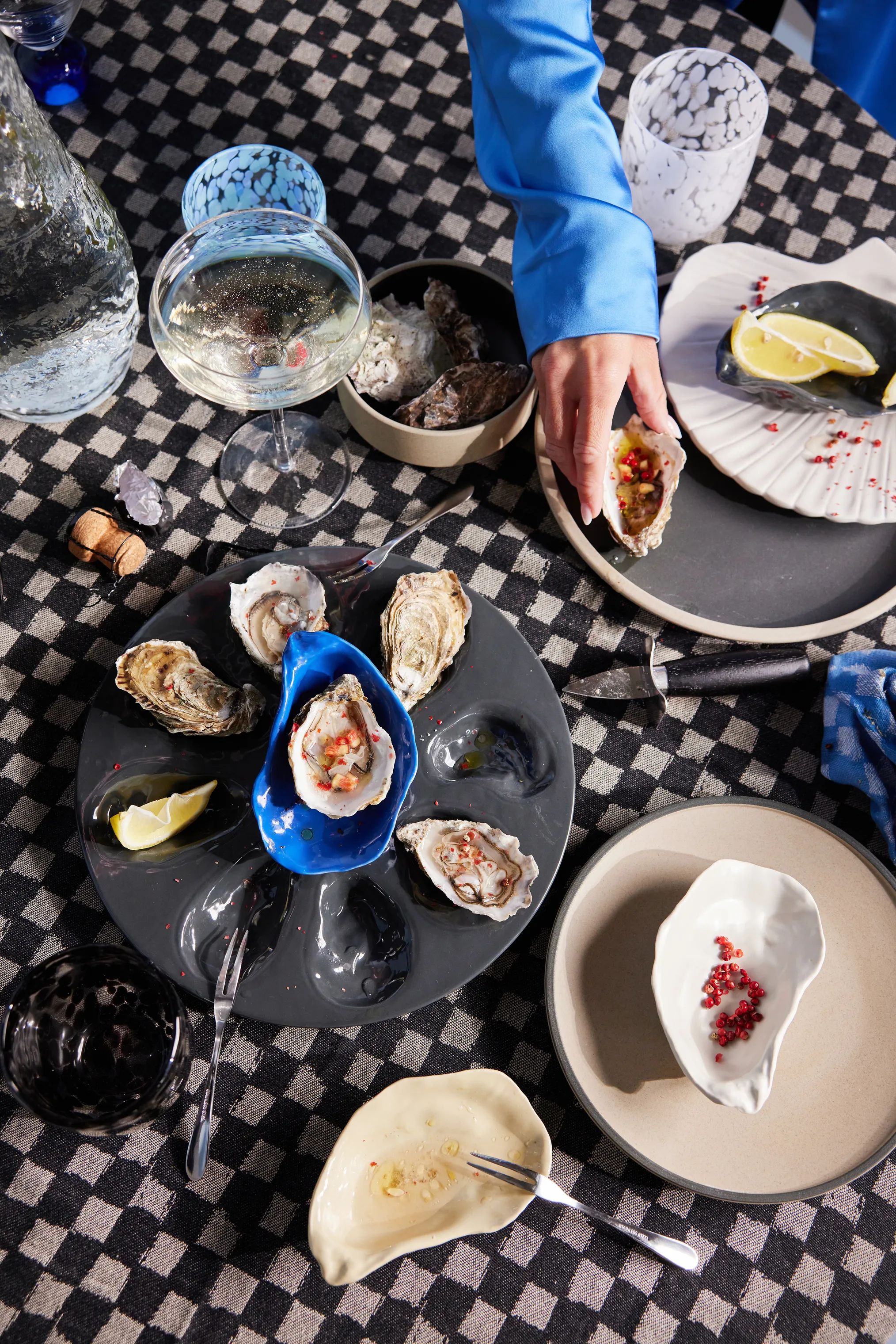 ByOn Kagetallerkener Sea collection Tallerken i Hvid, 4